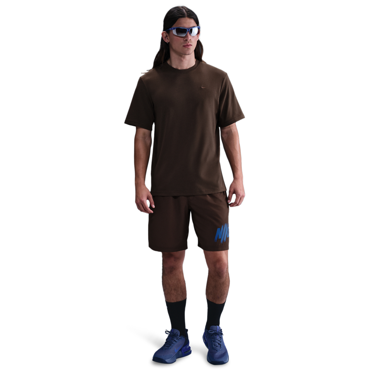 Nike Dri-FIT Primary Statement Short Sleeve T-Shirt Image 3 of 4. Tap to open photo gallery.