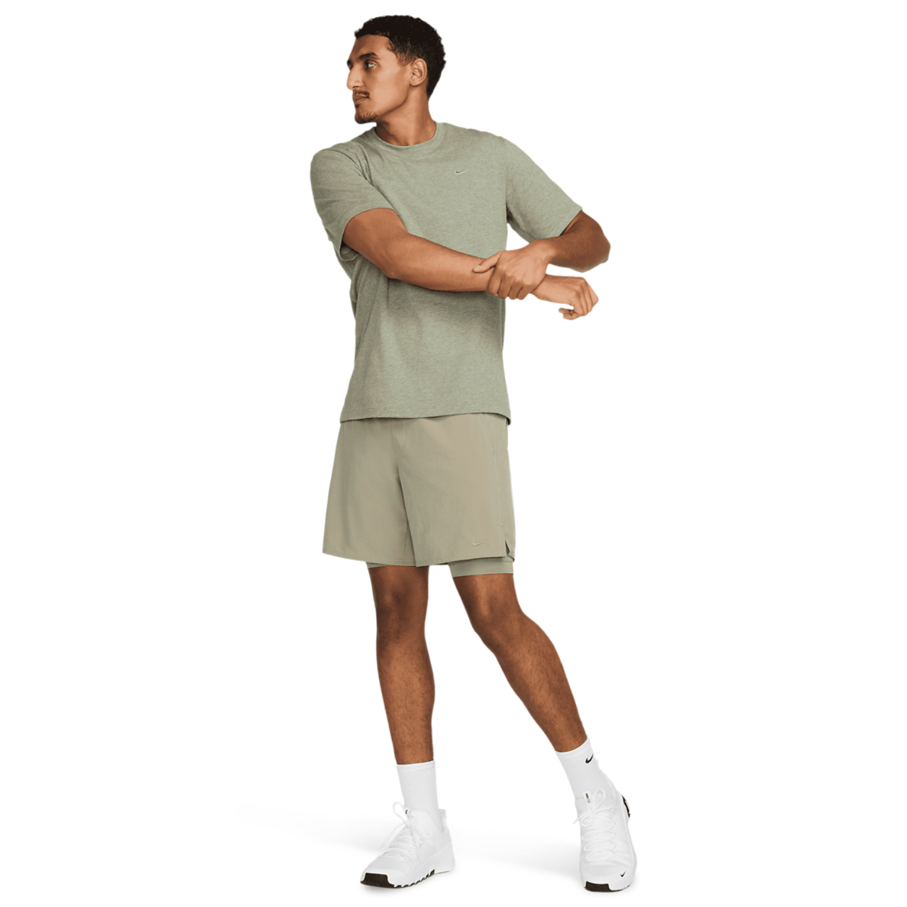 Nike Dri-FIT Primary Statement Short Sleeve T-Shirt Image 6 of 8. Tap to open photo gallery.