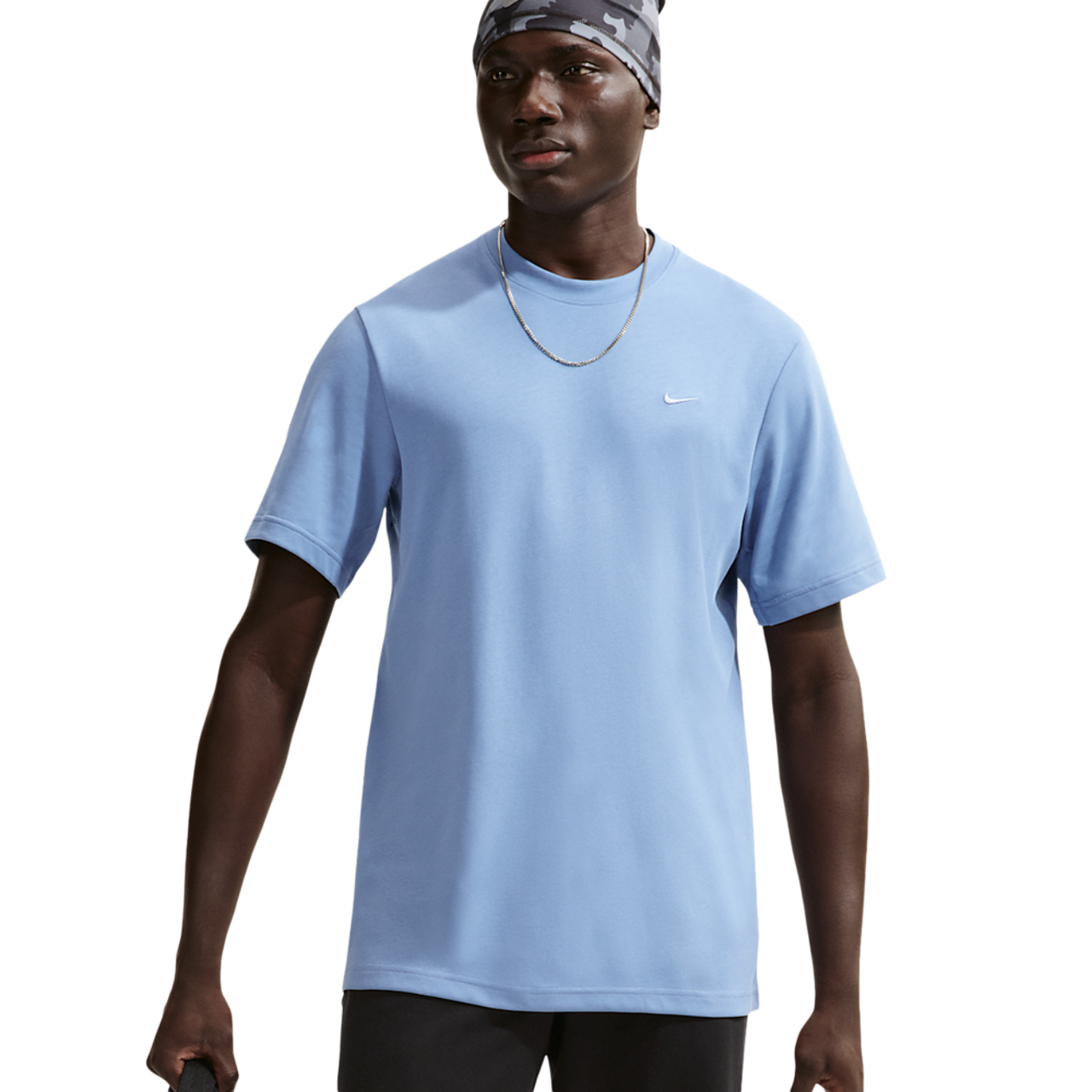 Nike Dri-FIT Primary Statement Short Sleeve T-Shirt Image 1 of 8. Tap to open photo gallery.