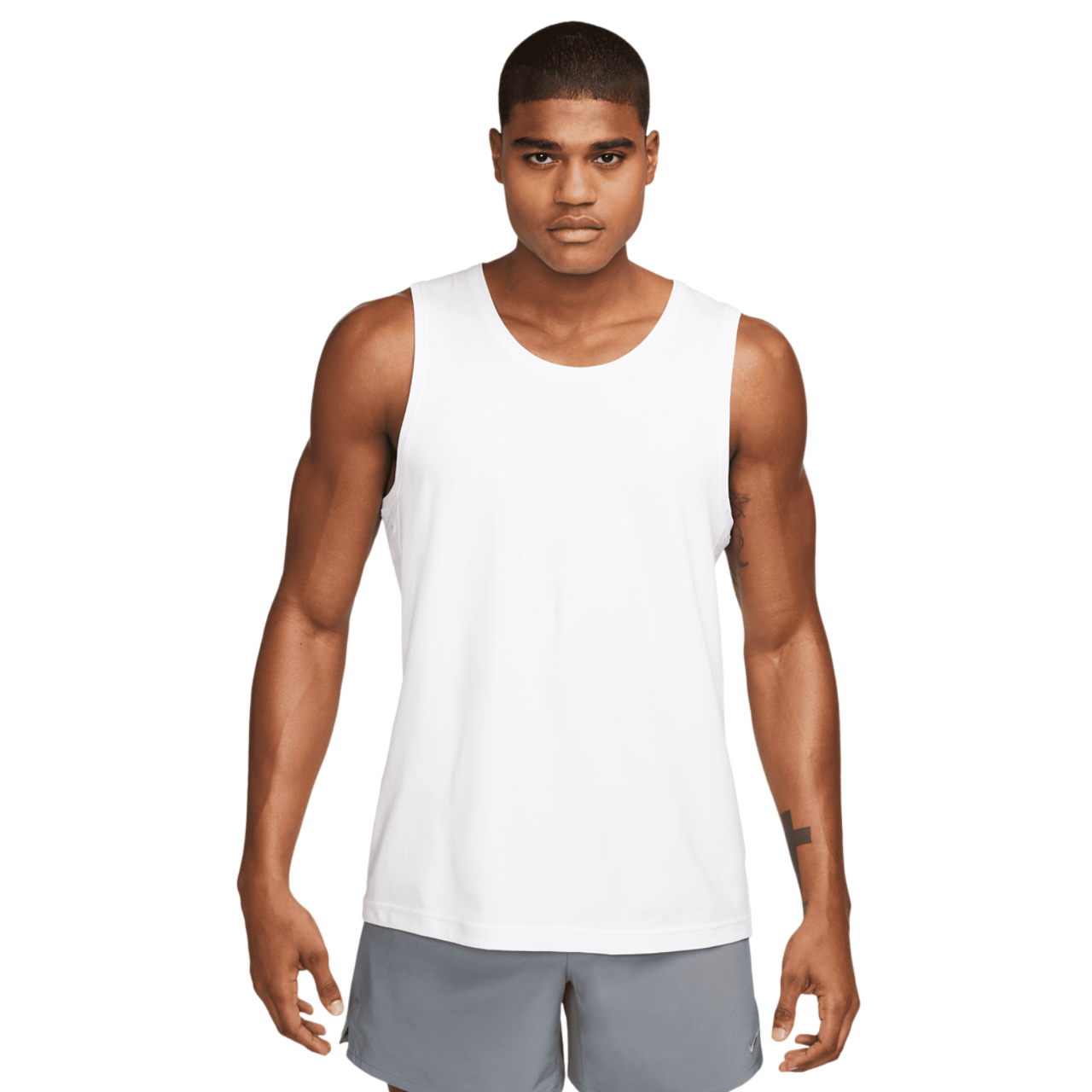 Nike Dri-FIT Primary Statement Tank Image 3 of 4. Tap to open photo gallery.