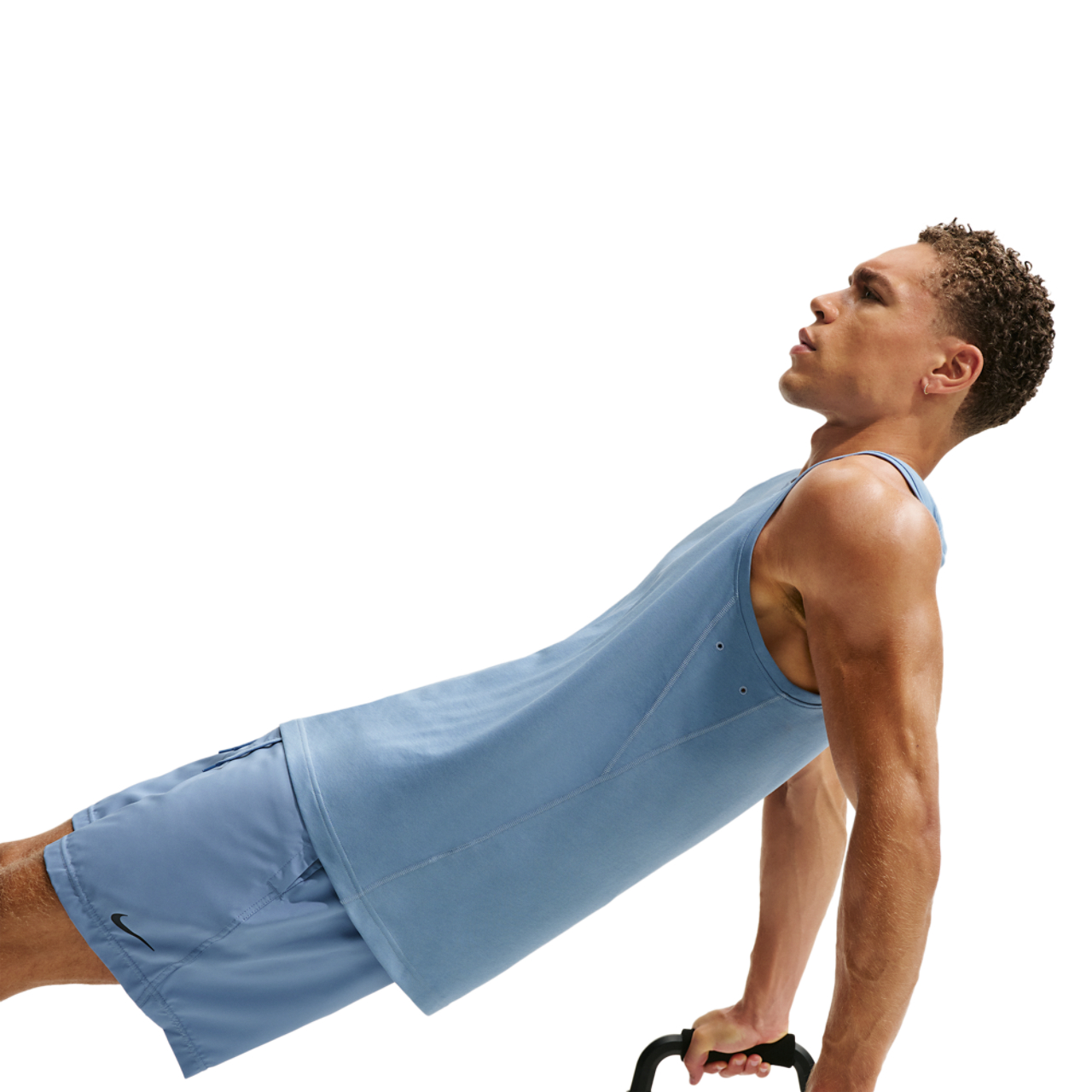 Nike Dri-FIT Primary Statement Tank Image 3 of 5. Tap to open photo gallery.