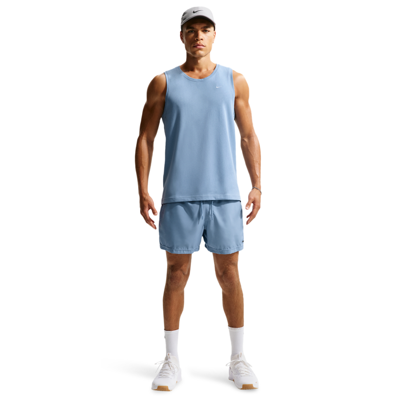 Nike Dri-FIT Primary Statement Tank Image 4 of 5. Tap to open photo gallery.