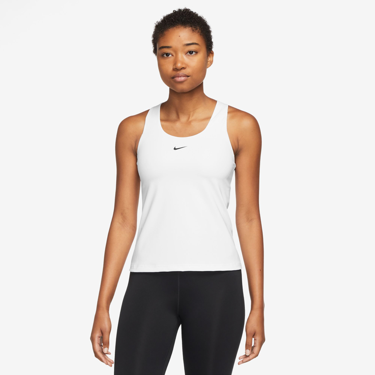 Nike Dri-FIT Swoosh Bra Tank Image 1 of 3. Tap to open photo gallery.