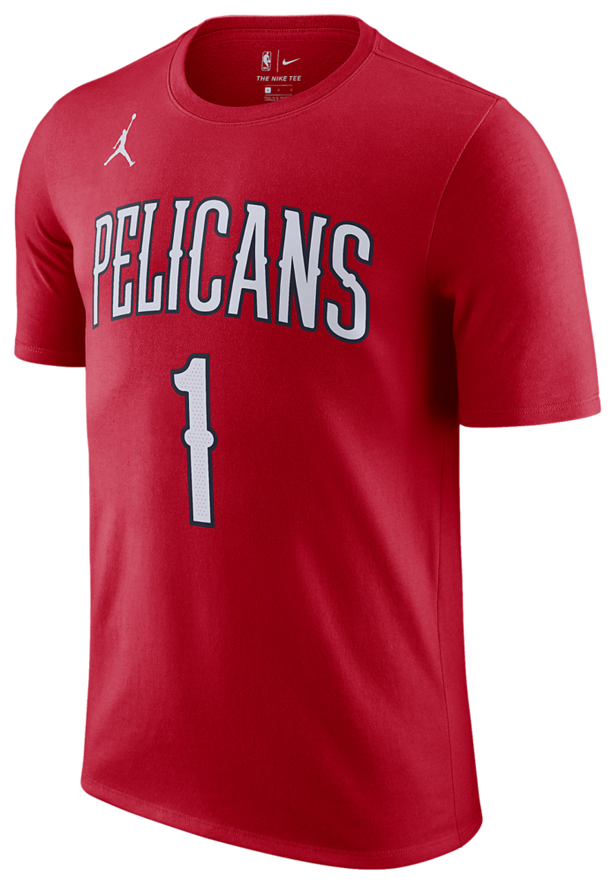 Jordan Pelicans Statement Edition Player T-Shirt Image 2 of 2. Tap to open photo gallery.