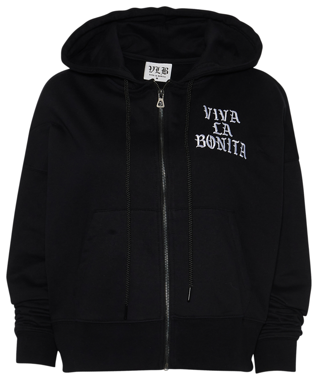 Viva La Bonita Bonita Full Zip Hoody Image 1 of 2. Tap to open photo gallery.