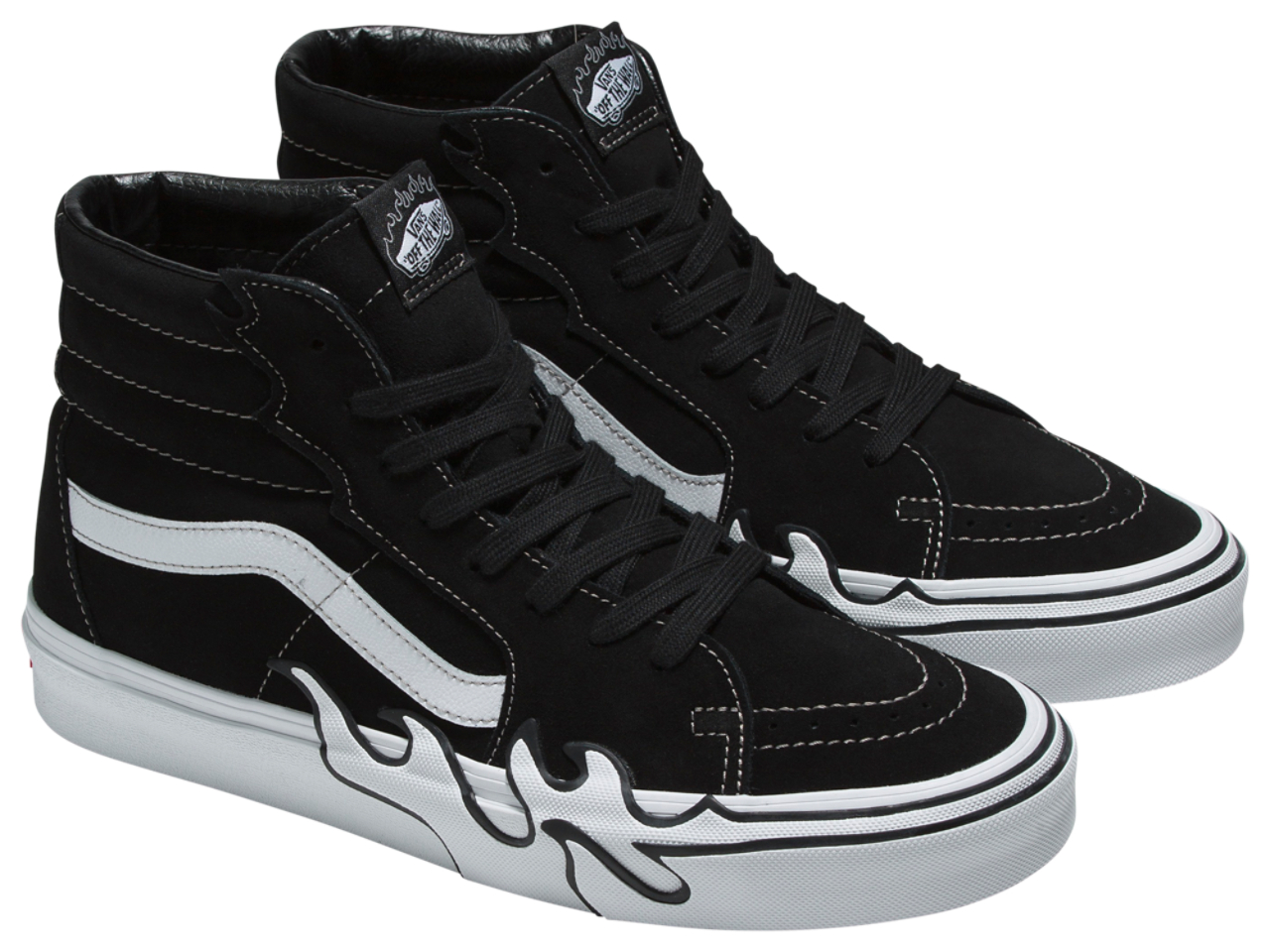 Vans Sk8 Hi Flame Image 1 of 7. Tap to open photo gallery.
