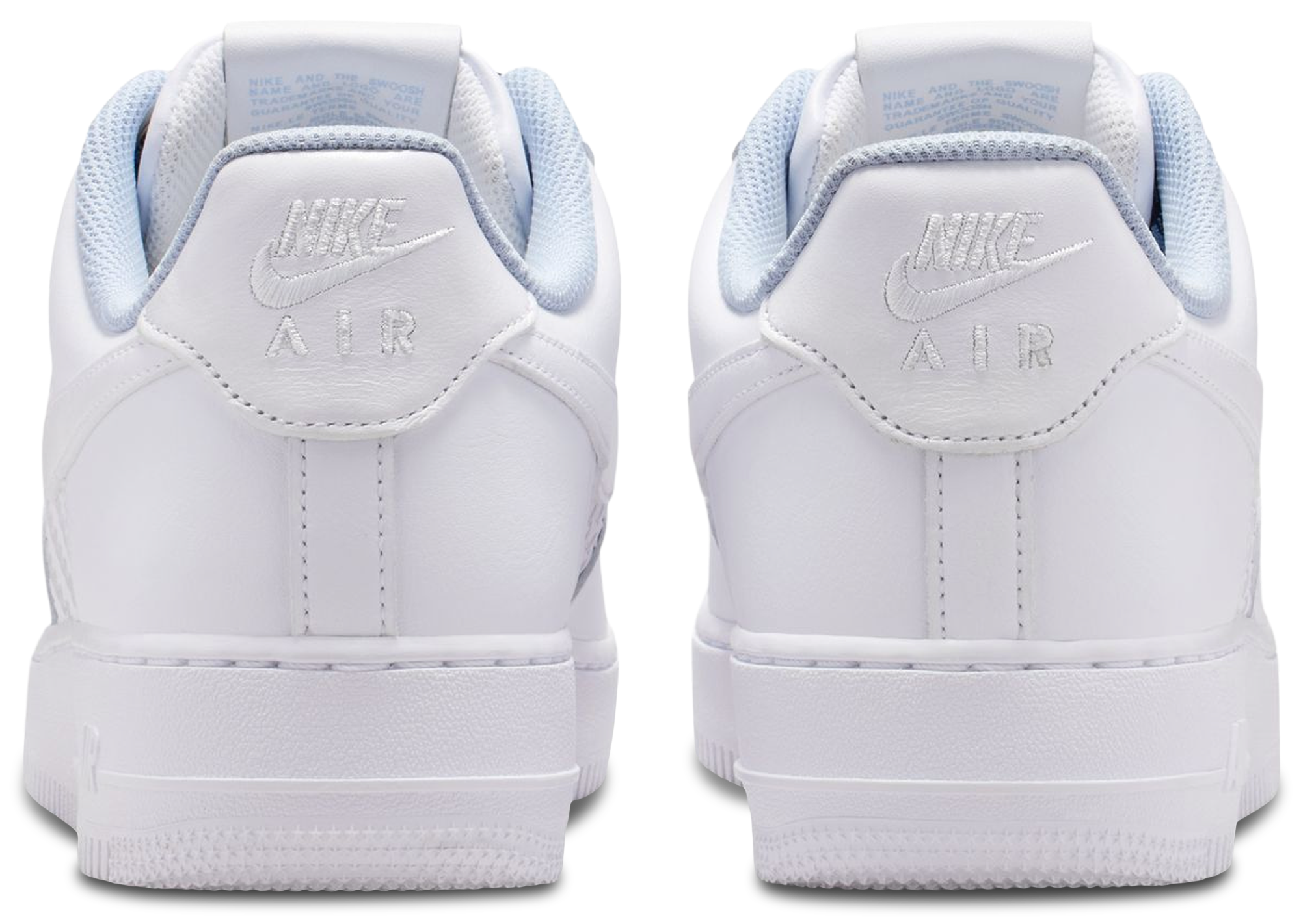 Nike Air Force 1 07 LV8 ESS+ CN - Metallic Silver/Hydrogen Blue/White - Image 3