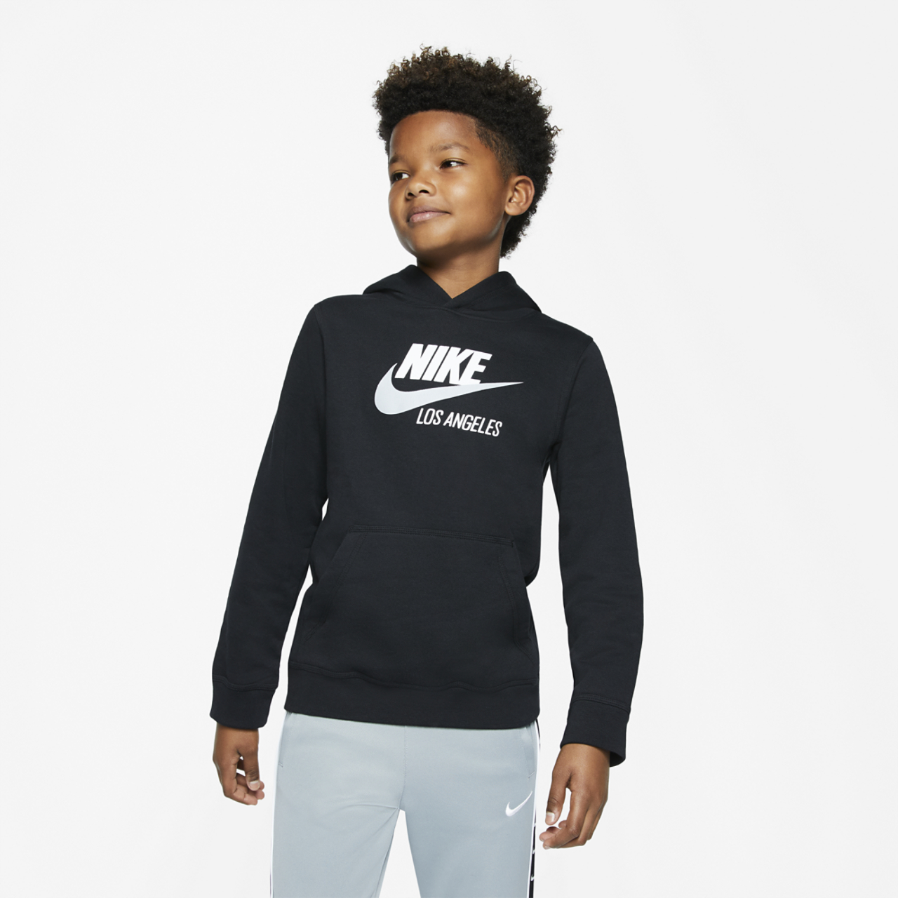 Nike Los Angeles Pullover Fleece Hoodie Image 1 of 4. Tap to open photo gallery.