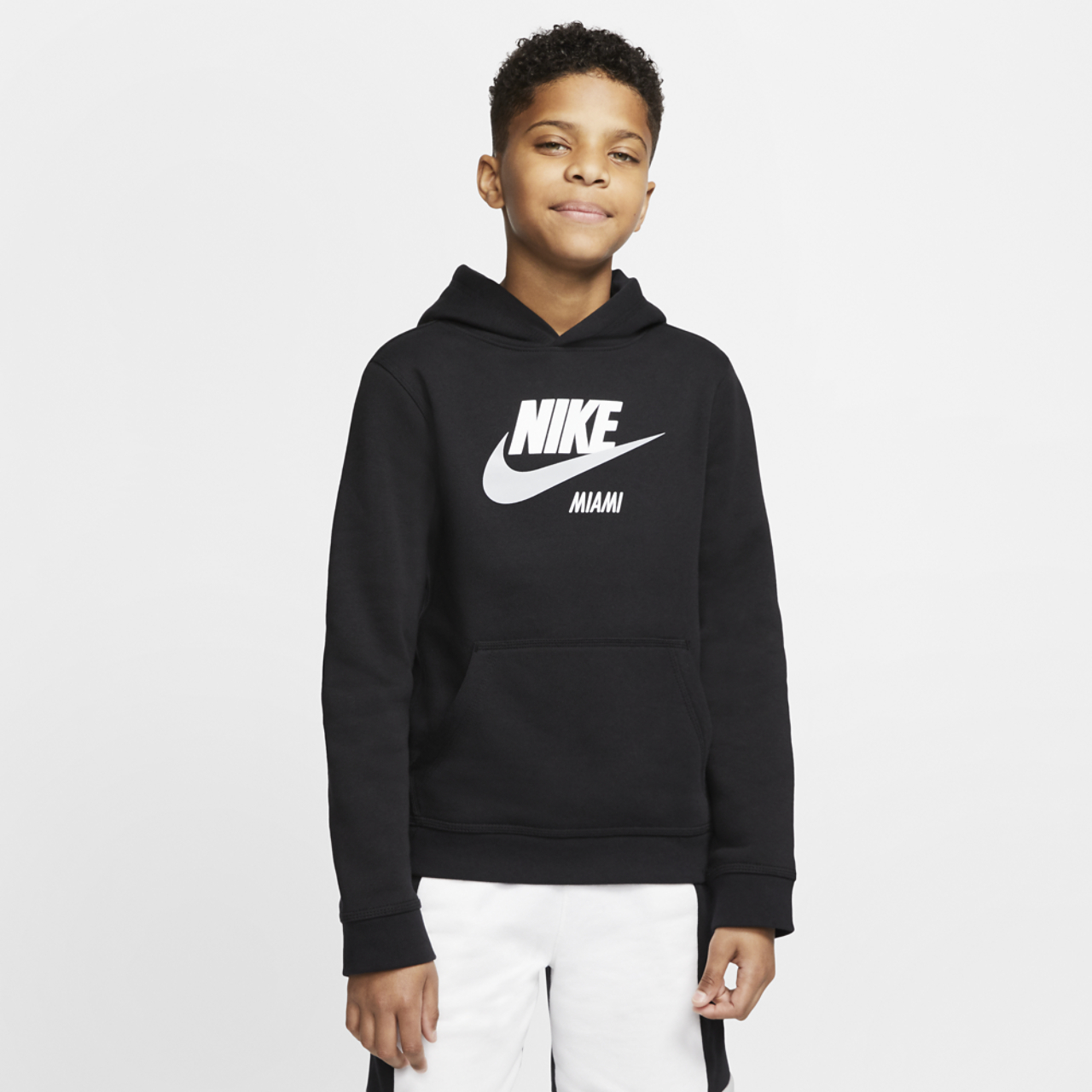 Nike Miami Pullover Fleece Hoodie Image 1 of 5. Tap to open photo gallery.