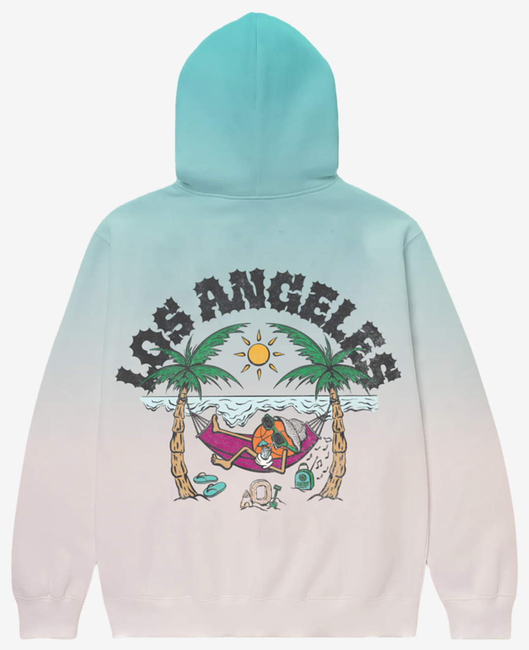 Overtime LA Paradise Hoodie Image 2 of 2. Tap to open photo gallery.