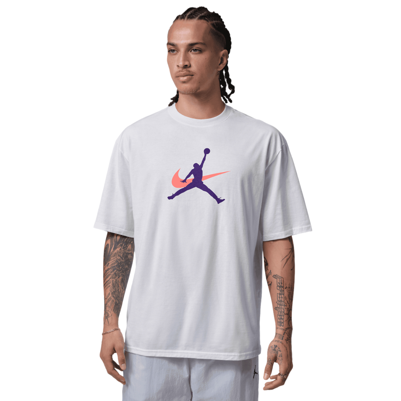 Jordan MJ Statement 1985 Short Sleeve Crew Image 1 of 6. Tap to open photo gallery.
