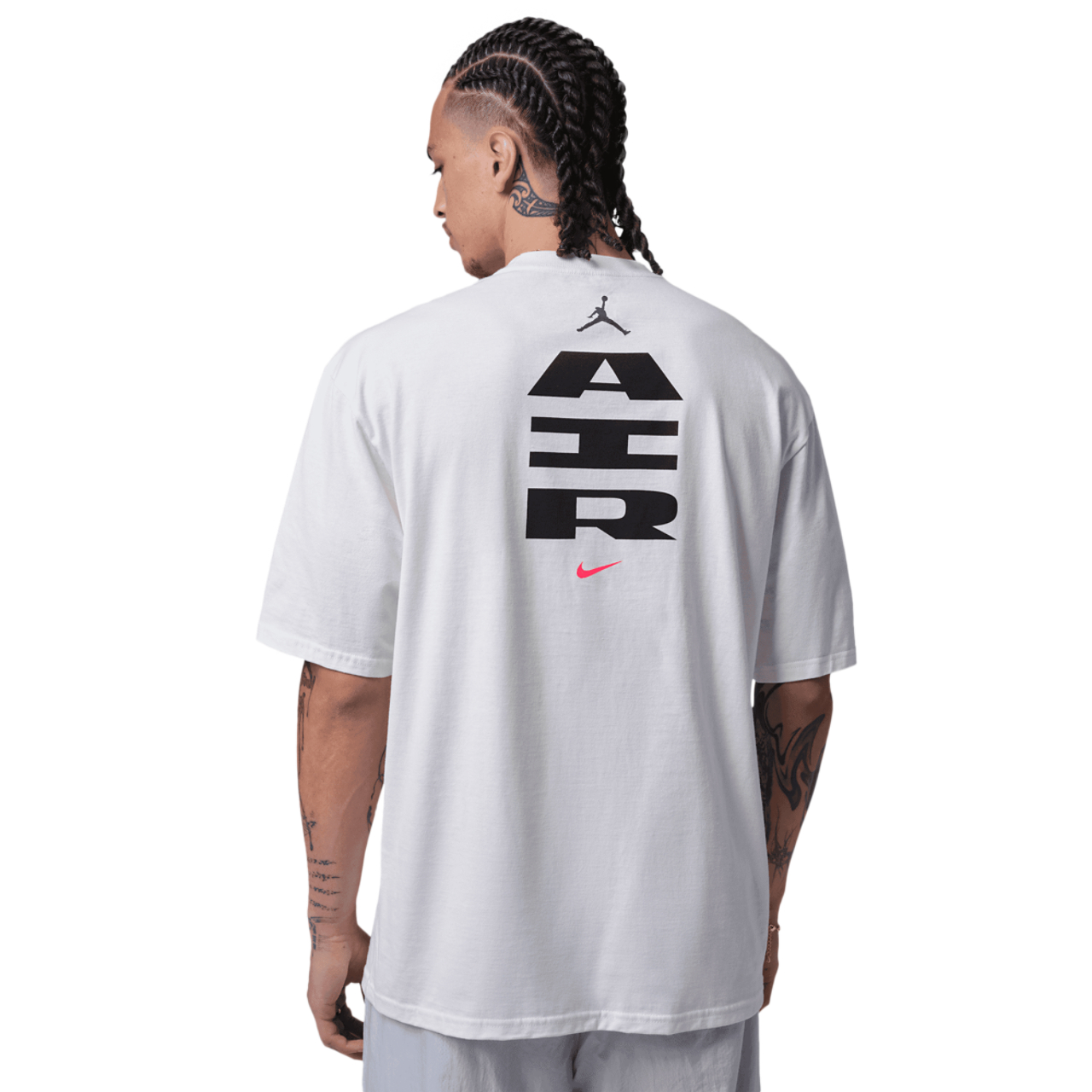 Jordan MJ Statement 1985 Short Sleeve Crew Image 2 of 6. Tap to open photo gallery.