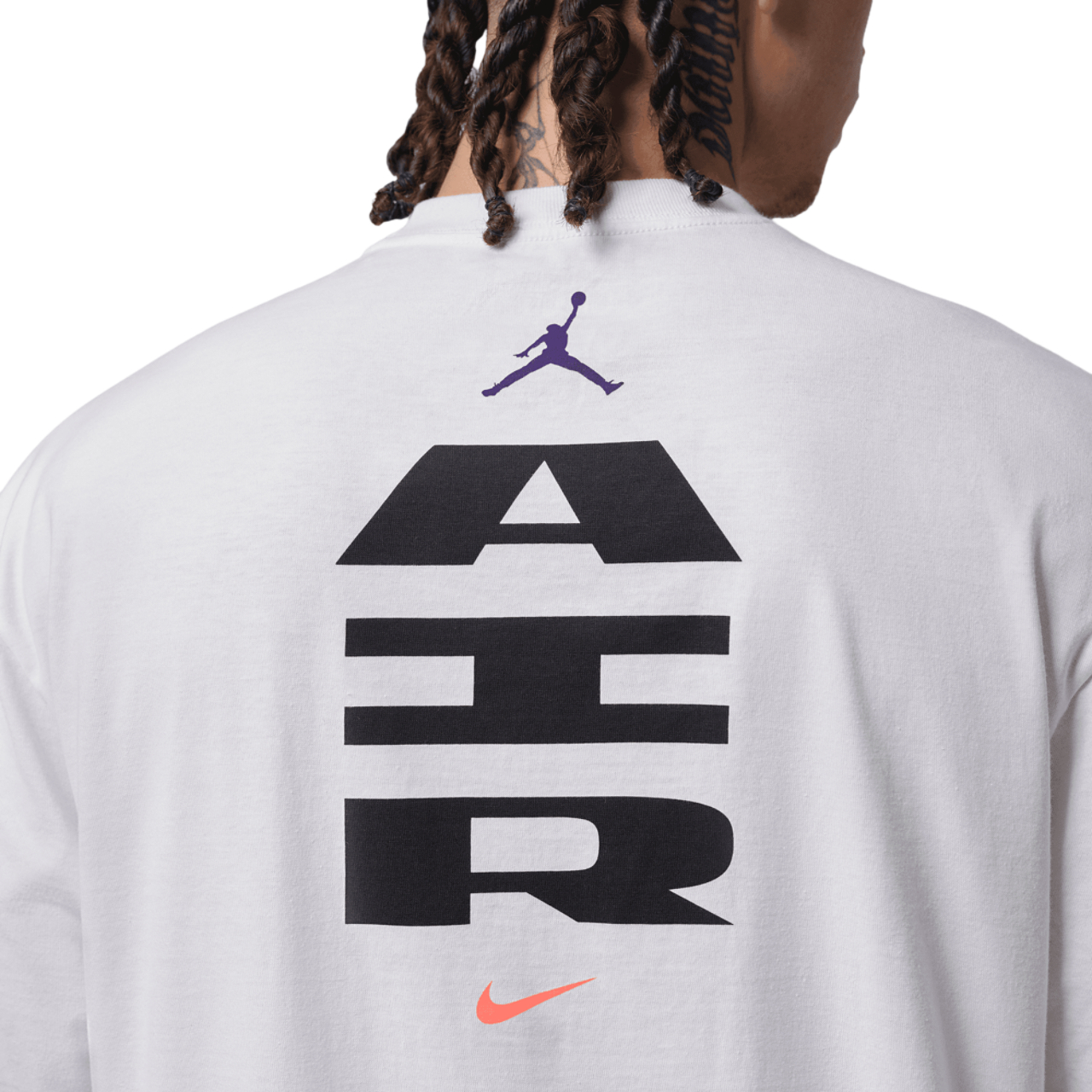 Jordan MJ Statement 1985 Short Sleeve Crew Image 5 of 6. Tap to open photo gallery.