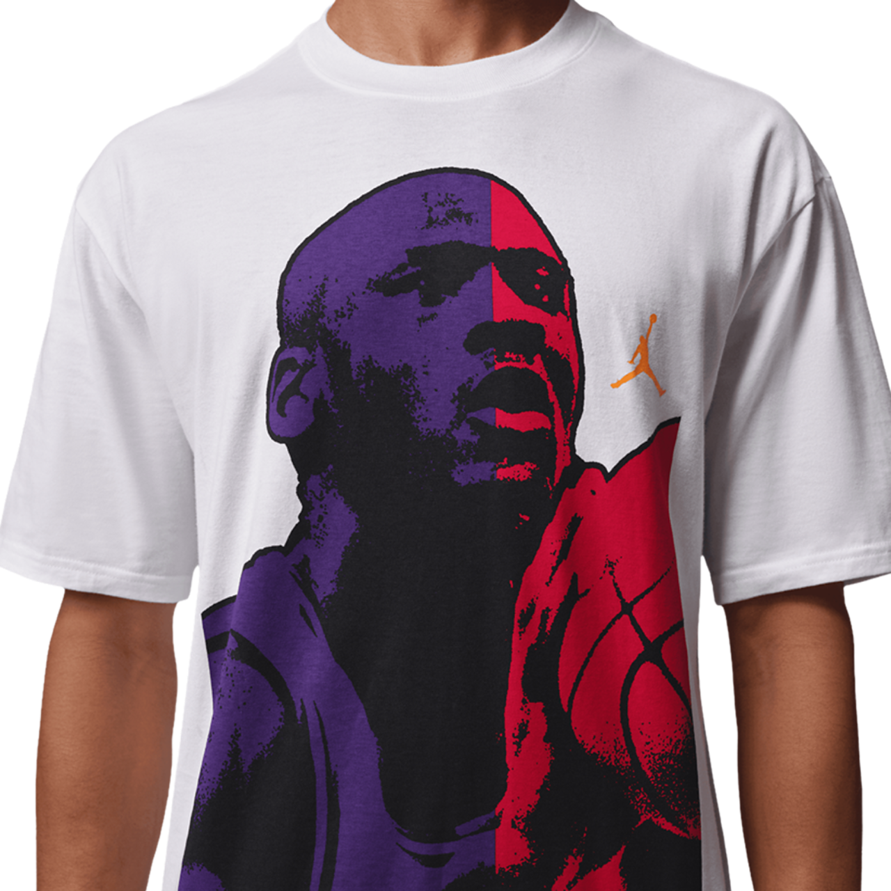 Jordan MJ Statement 1985 Short Sleeve Crew Image 3 of 6. Tap to open photo gallery.