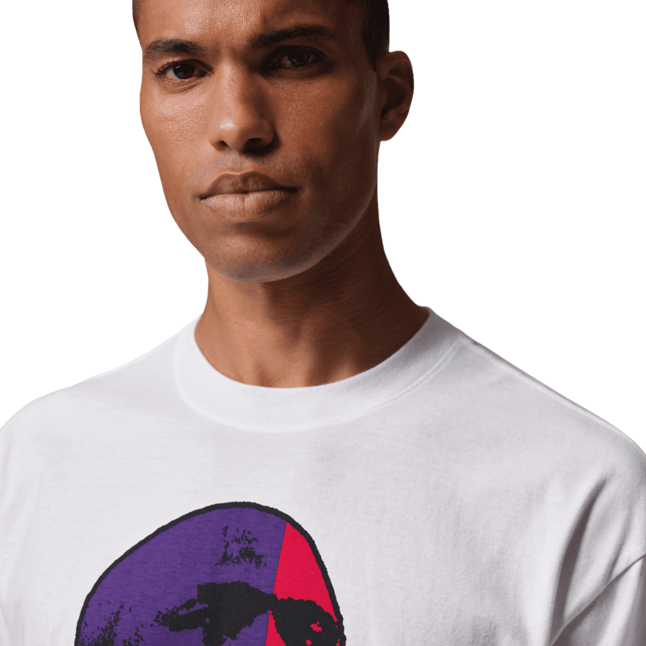 Jordan MJ Statement 1985 Short Sleeve Crew Image 5 of 6. Tap to open photo gallery.