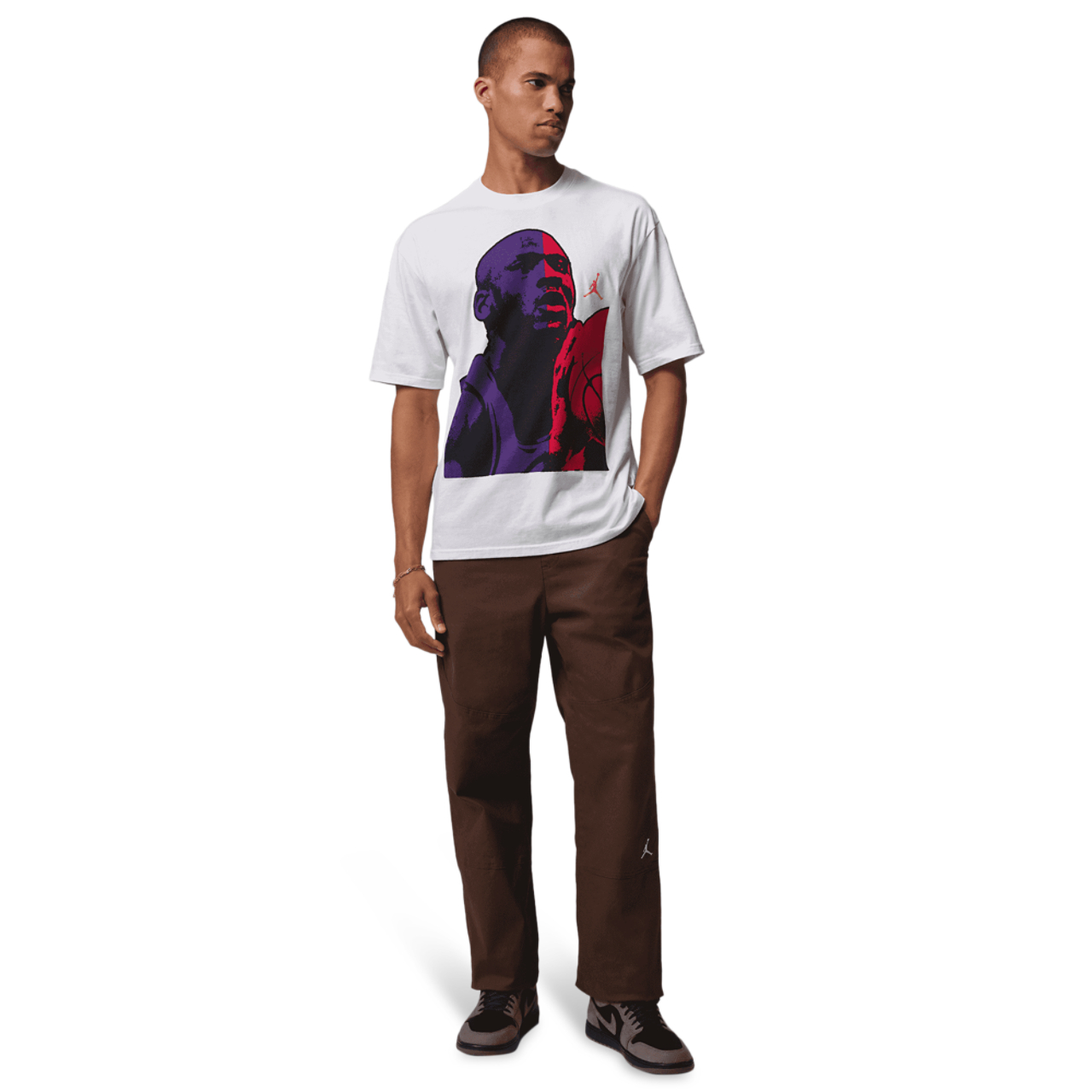 Jordan MJ Statement 1985 Short Sleeve Crew Image 6 of 6. Tap to open photo gallery.