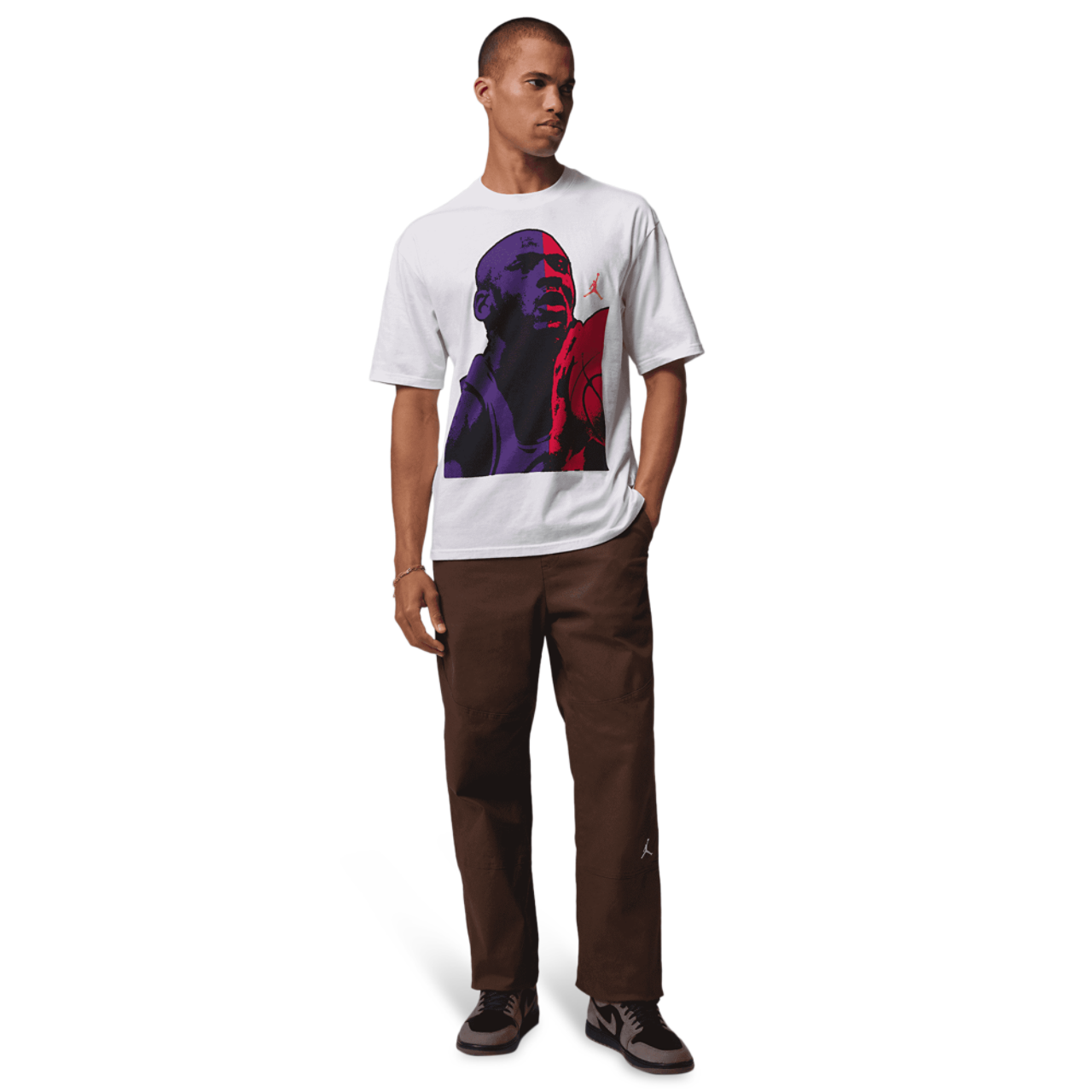 Jordan MJ Statement 1985 Short Sleeve Crew Image 6 of 6. Tap to open photo gallery.