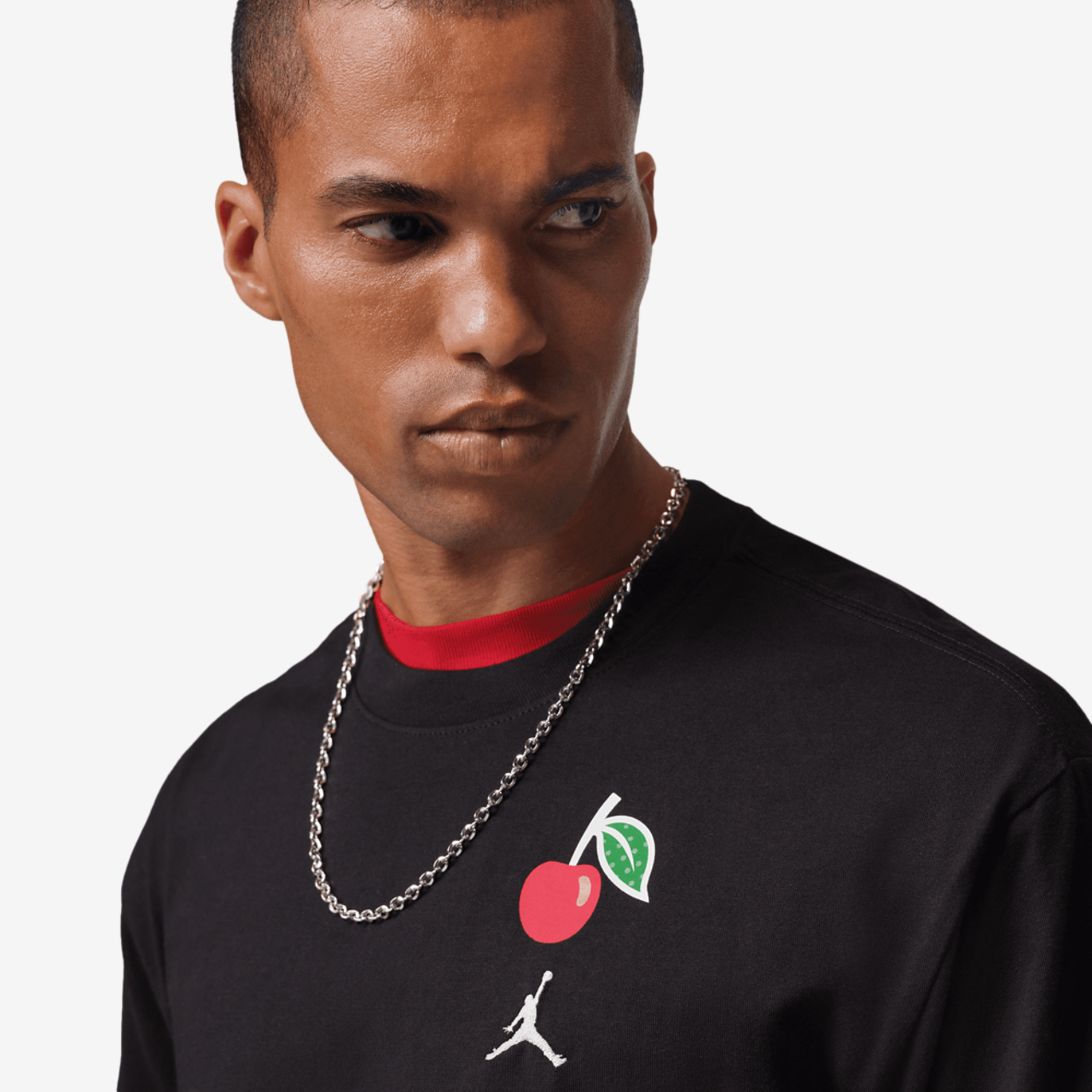 Jordan Statement 1985 Short Sleeve Crew CP Image 3 of 5. Tap to open photo gallery.