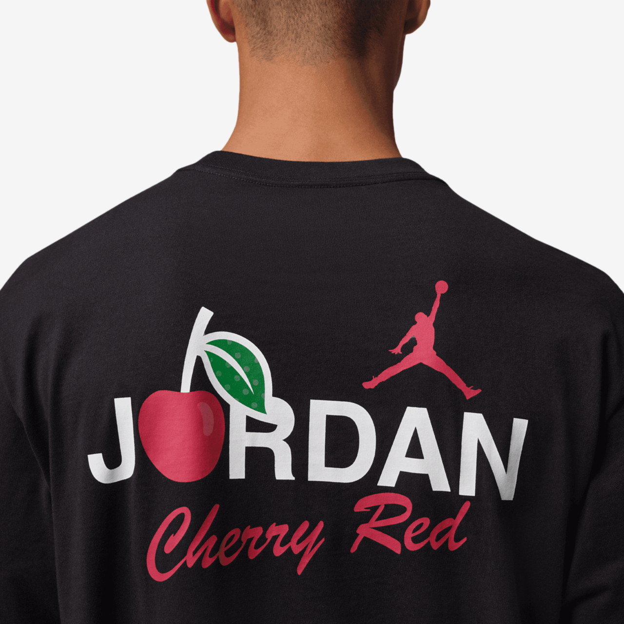 Jordan Statement 1985 Short Sleeve Crew CP Image 4 of 5. Tap to open photo gallery.