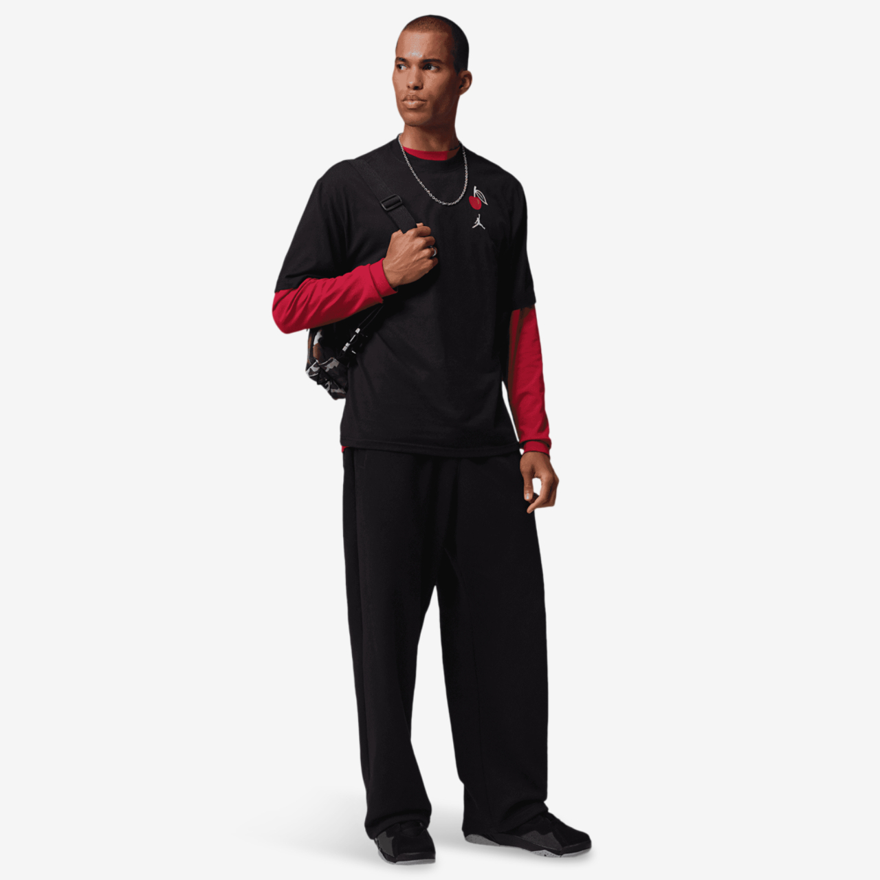 Jordan Statement 1985 Short Sleeve Crew CP Image 5 of 5. Tap to open photo gallery.