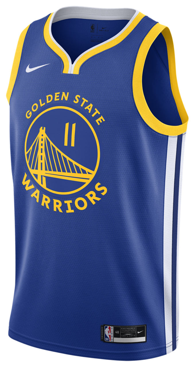 Nike Warriors Icon Edition 2020 Swingman Jersey Image 2 of 2. Tap to open photo gallery.