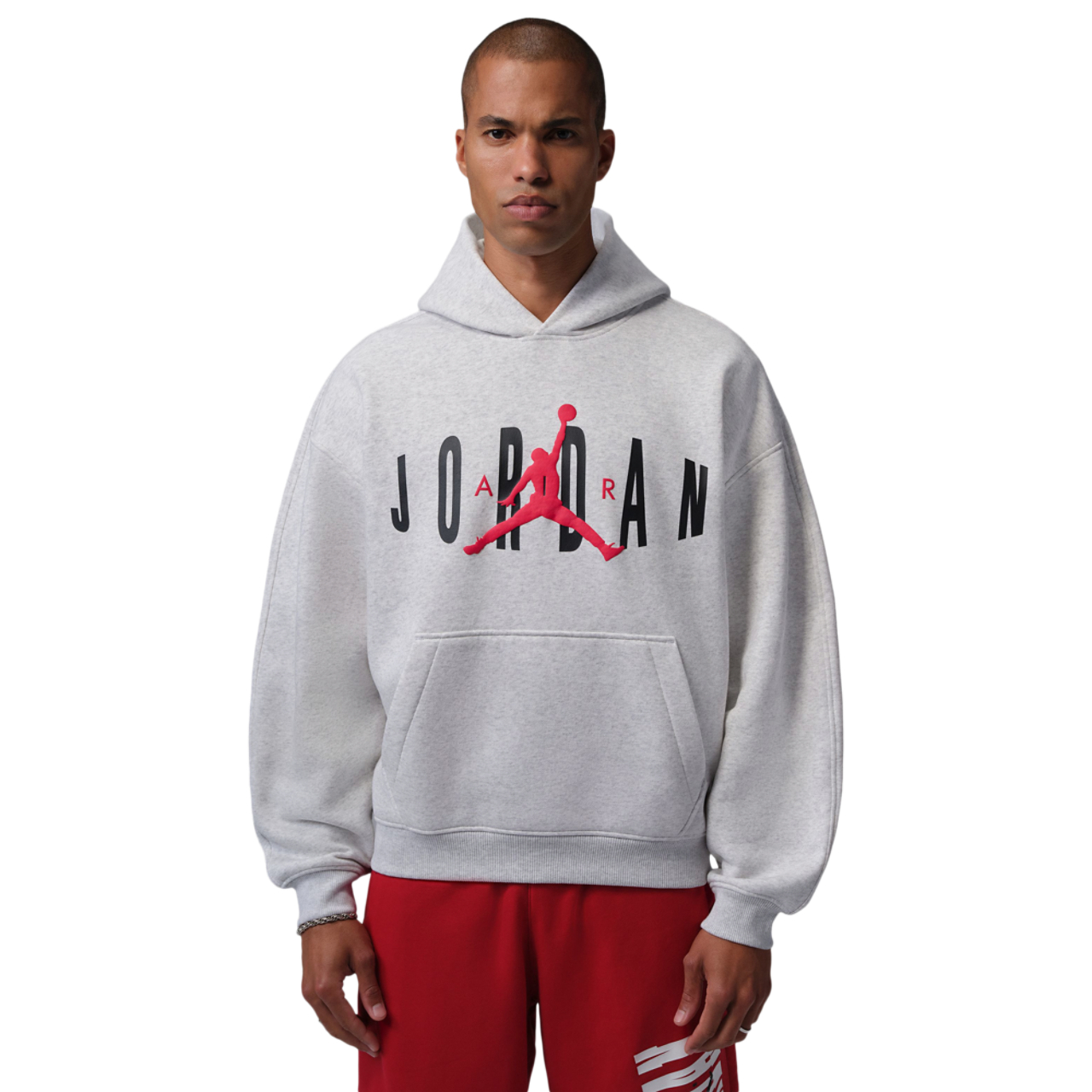 Jordan Brooklyn Graphic Oversize Pullover BB Hoodie - Men's | Foot