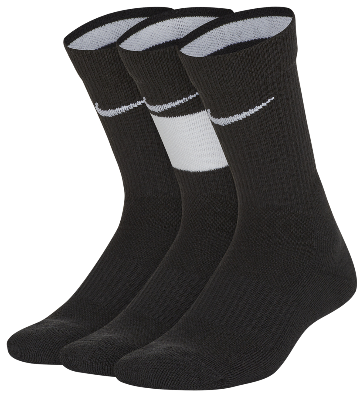 Nike 3 Pack Elite Crew Socks Image 1 of 2. Tap to open photo gallery.