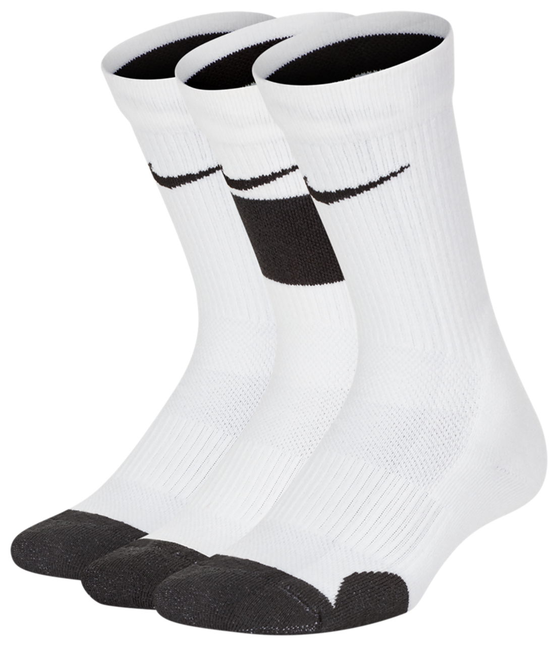 Nike 3 Pack Elite Crew Socks Image 2 of 3. Tap to open photo gallery.