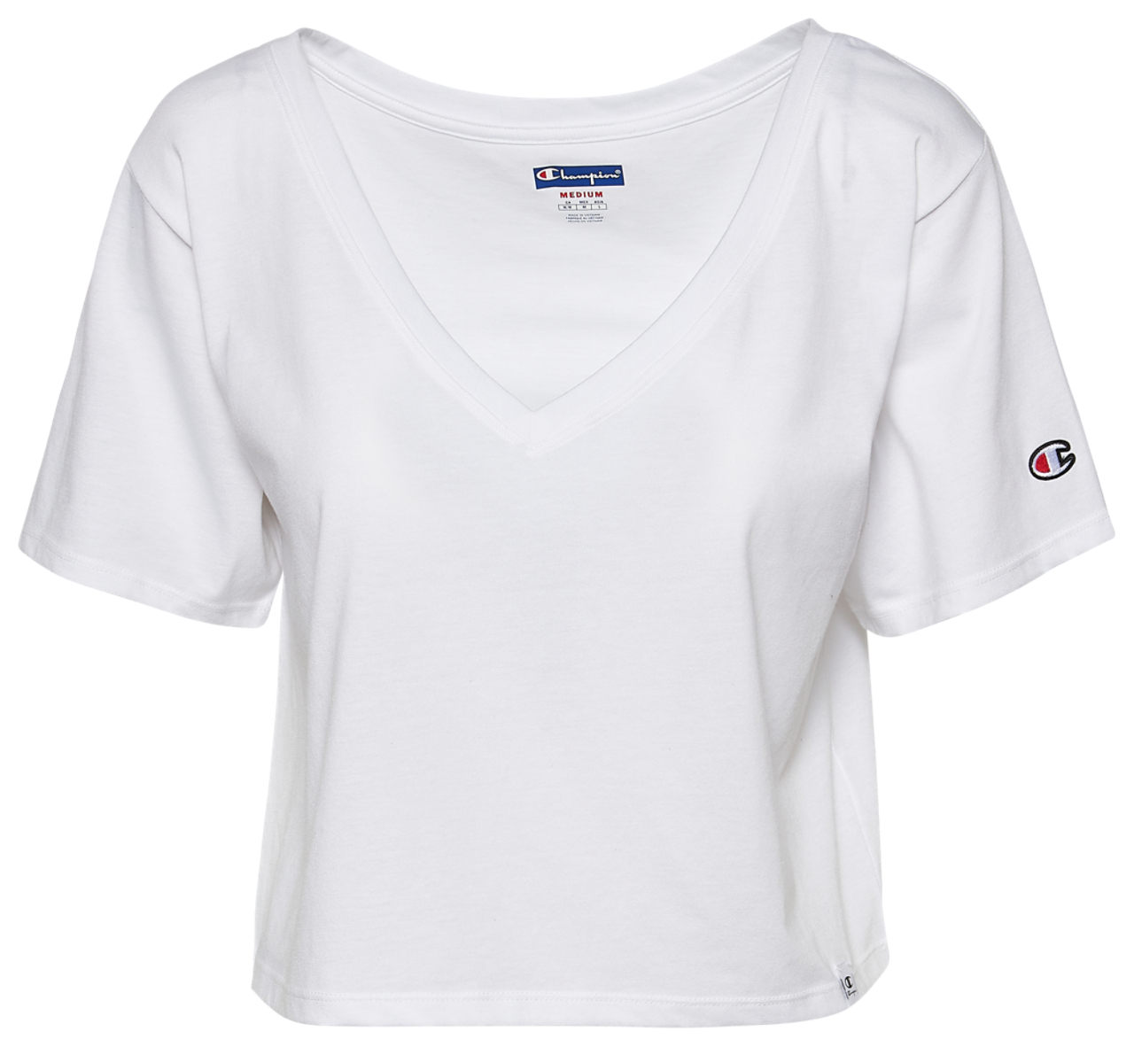 Champion Lightweight Sport V-Neck T-Shirt Image 1 of 1. Tap to open photo gallery.