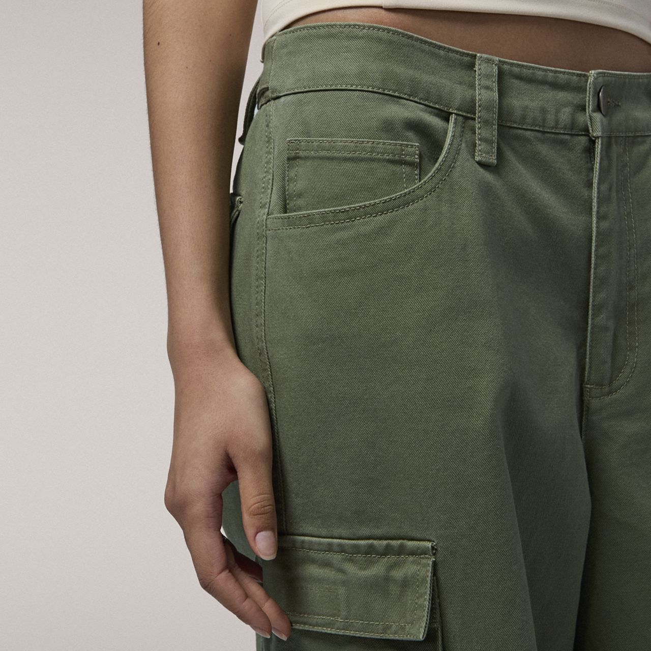 Cozi Motley Multi Pocket Pants Image 4 of 6. Tap to open photo gallery.
