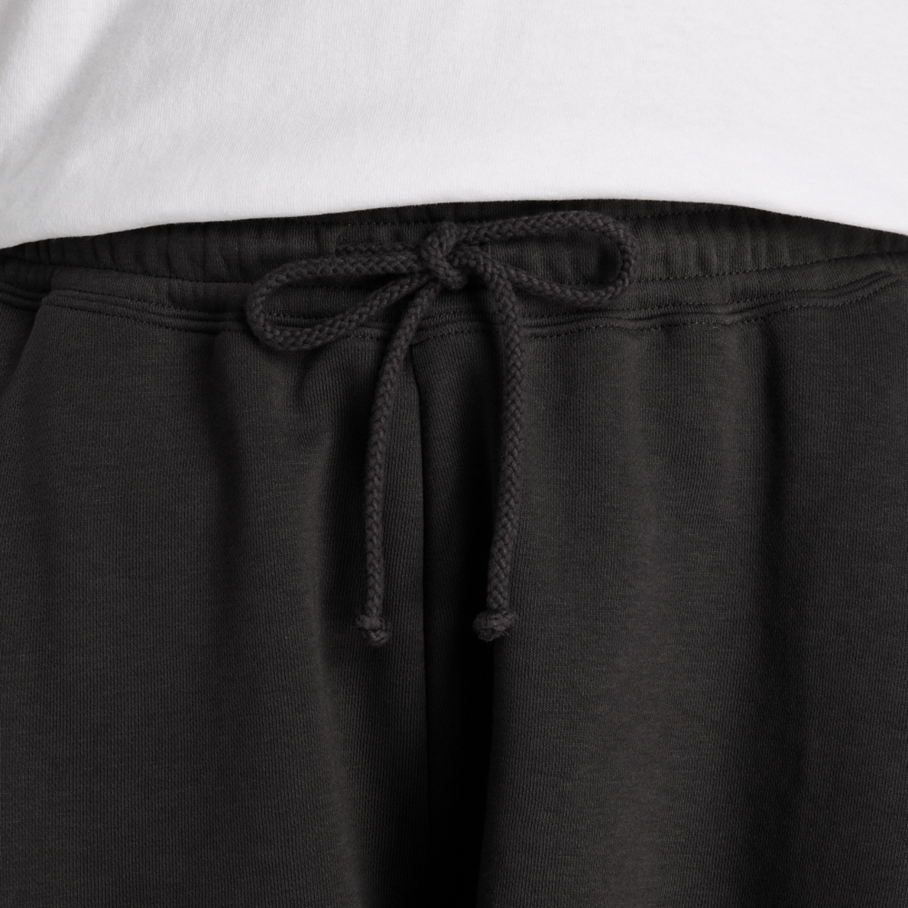 New Balance French Terry Circle Shorts Image 4 of 6. Tap to open photo gallery.