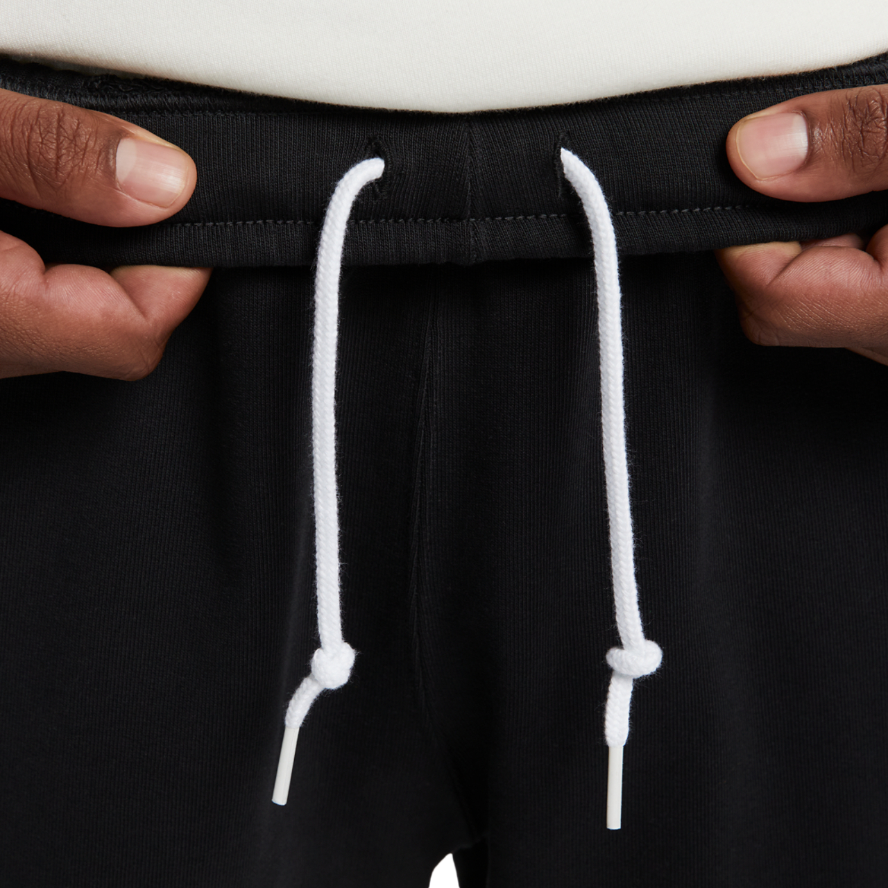 Nike SOLO Swoosh FT SHORT Image 3 of 3. Tap to open photo gallery.