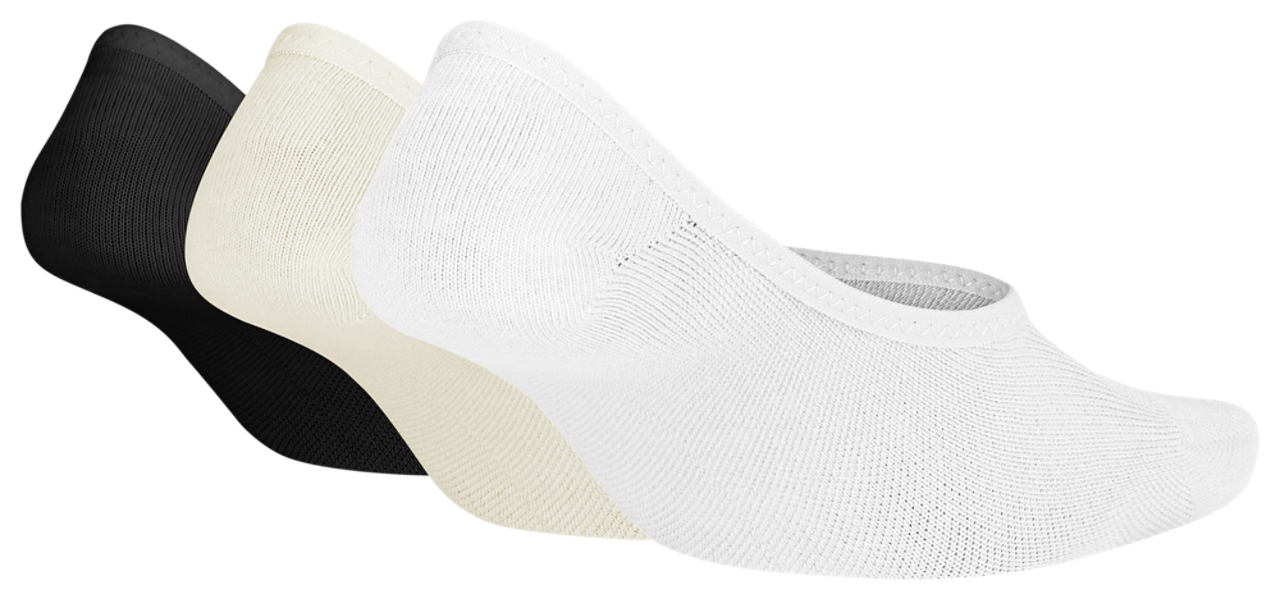 Nike 3PK Studio Lightweight Footie Image 3 of 4. Tap to open photo gallery.