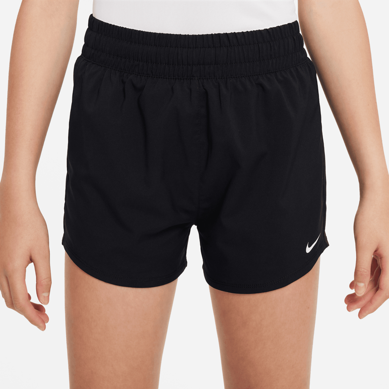Nike Dri-FIT One Woven HR Shorts Image 1 of 7. Tap to open photo gallery.