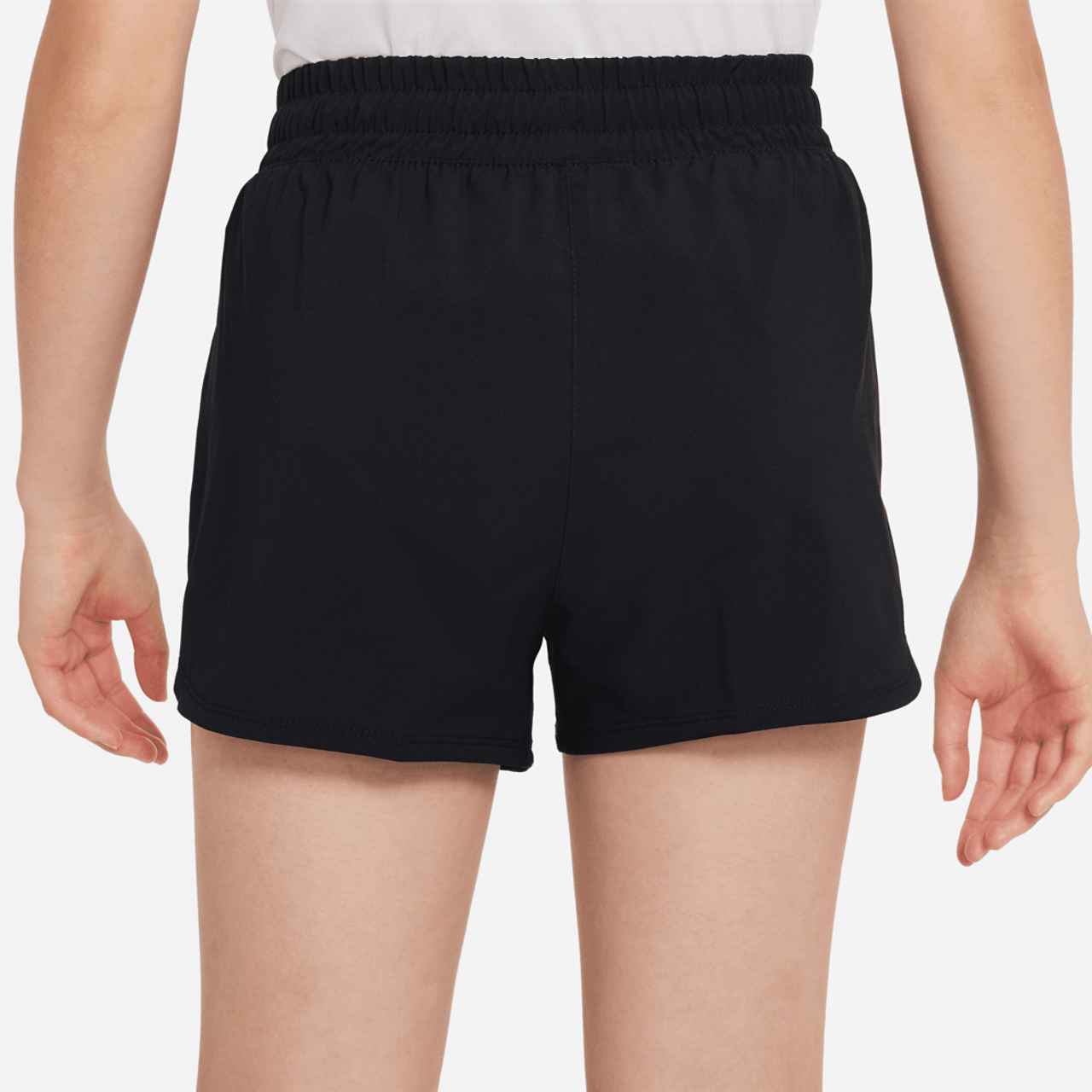 Nike Dri-FIT One Woven HR Shorts Image 2 of 7. Tap to open photo gallery.