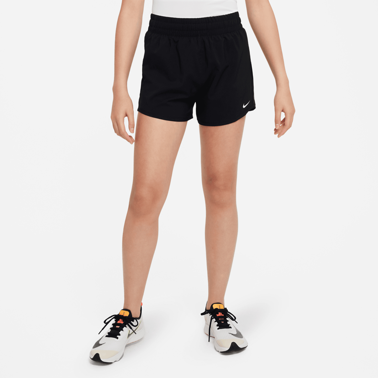 Nike Dri-FIT One Woven HR Shorts Image 6 of 7. Tap to open photo gallery.
