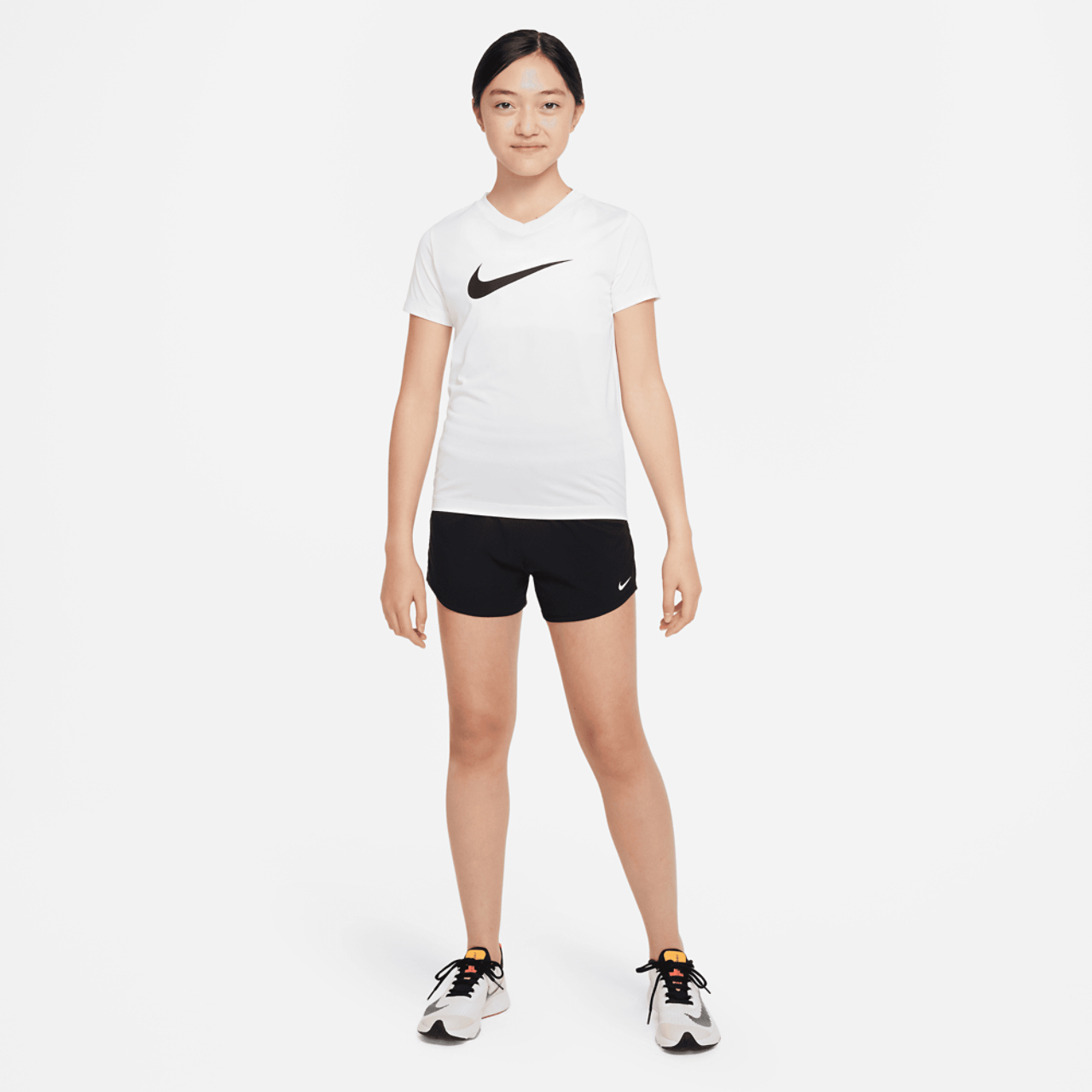 Nike Dri-FIT One Woven HR Shorts Image 7 of 7. Tap to open photo gallery.