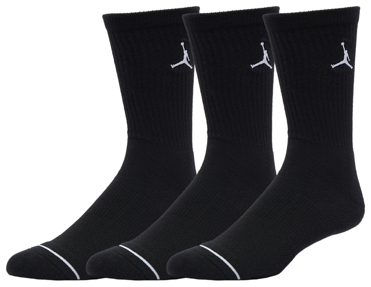 Jordan 3 Pack Everyday Max Cushion Crew Socks Image 1 of 2. Tap to open photo gallery.