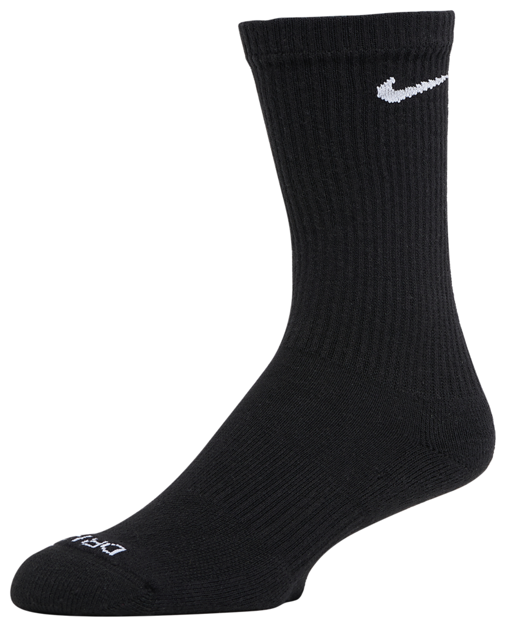 Nike 3 Pack Dri-FIT Plus Crew Socks Image 2 of 4. Tap to open photo gallery.