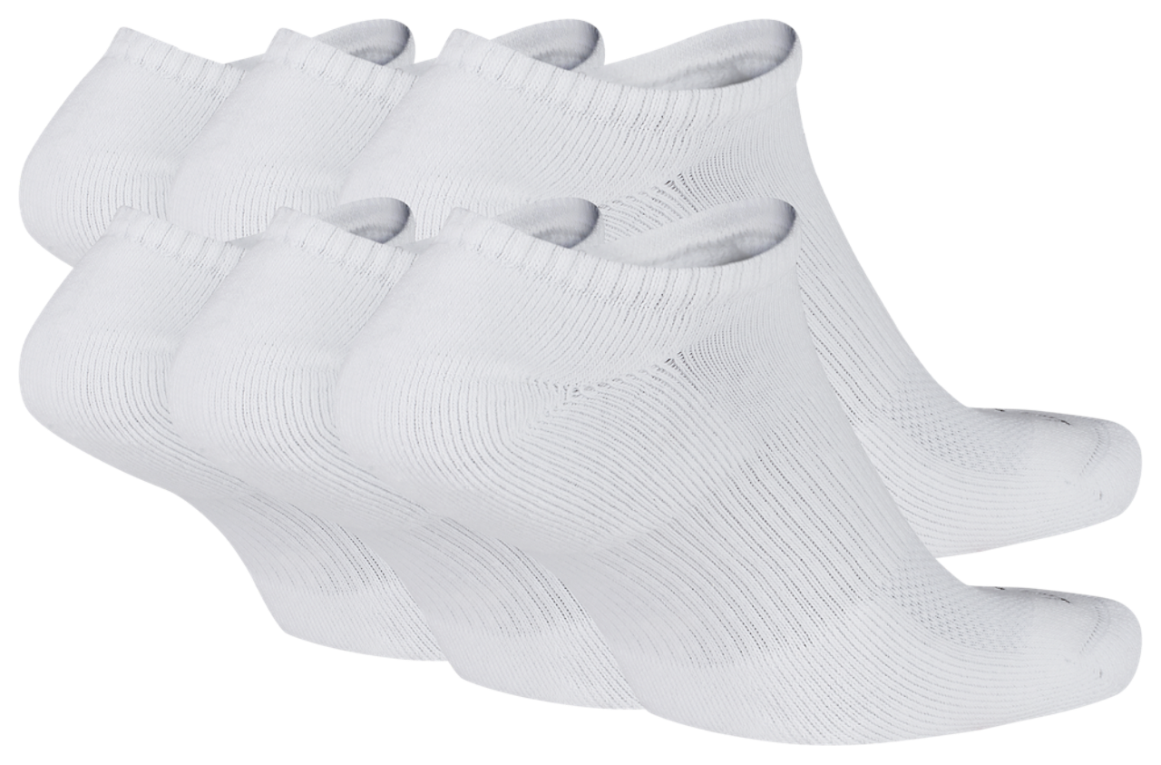 Nike 6 Pack Dri-FIT Plus No Show Socks Image 3 of 3. Tap to open photo gallery.