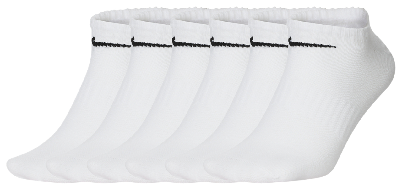 Nike Everyday Lightweight No Show Socks 6PK Image 1 of 2. Tap to open photo gallery.