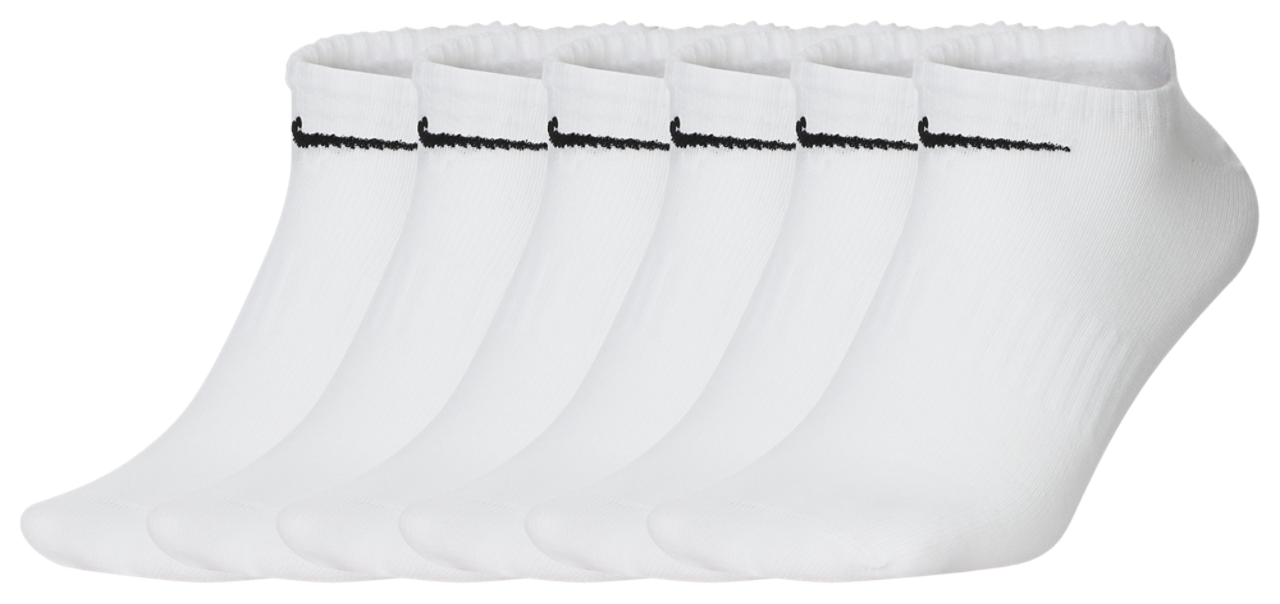 Nike Everyday Lightweight No Show Socks 6PK Image 1 of 2. Tap to open photo gallery.