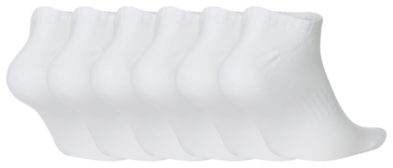 Nike Everyday Lightweight No Show Socks 6PK Image 2 of 2. Tap to open photo gallery.