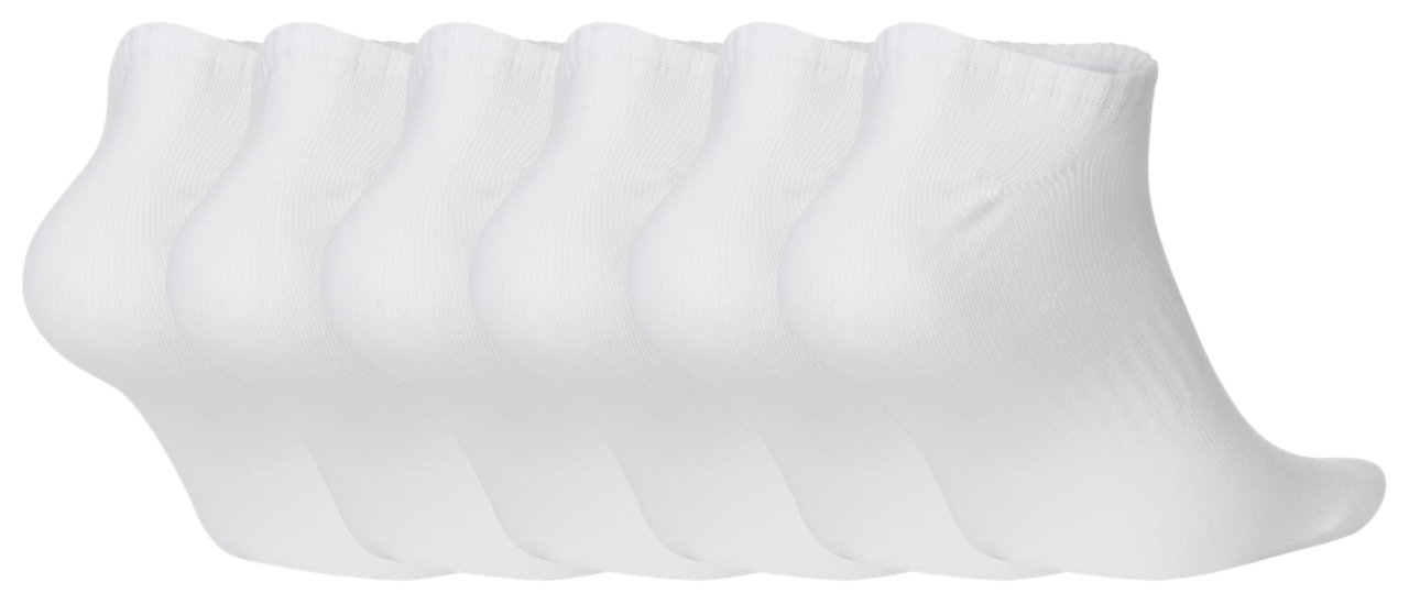 Nike Everyday Lightweight No Show Socks 6PK Image 2 of 2. Tap to open photo gallery.