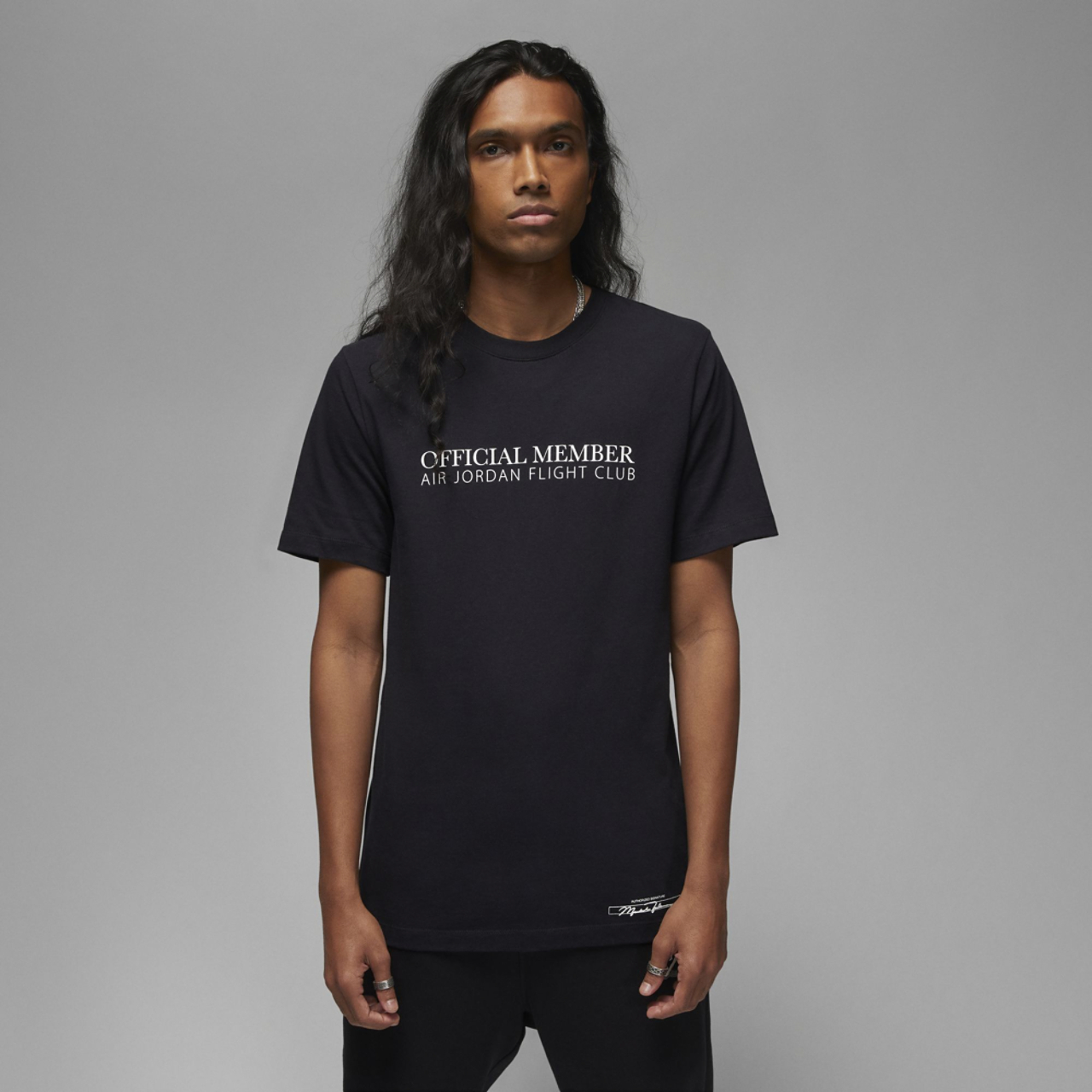 Jordan FLT MVP Sig Short Sleeve Crew Image 1 of 3. Tap to open photo gallery.