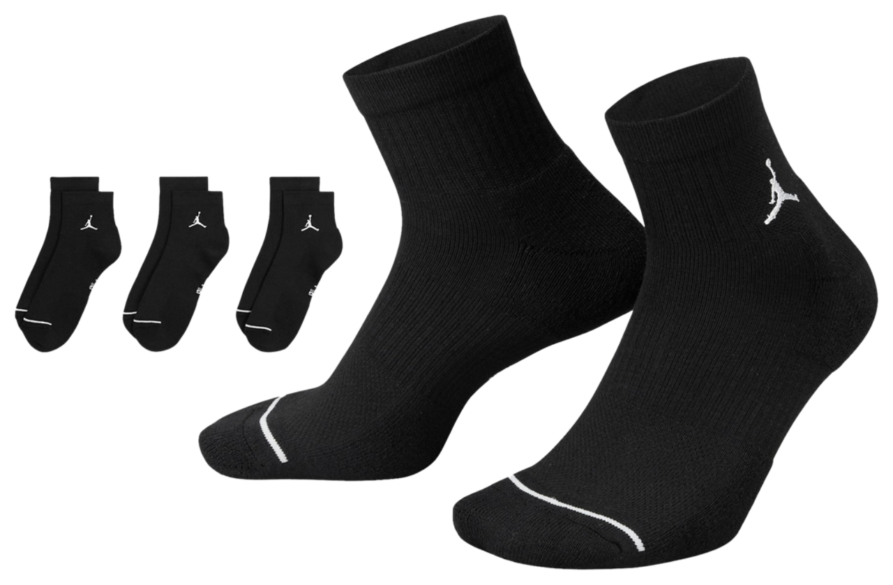 Jordan Every Day Cushioned Ankle 3 Pack Image 1 of 4. Tap to open photo gallery.