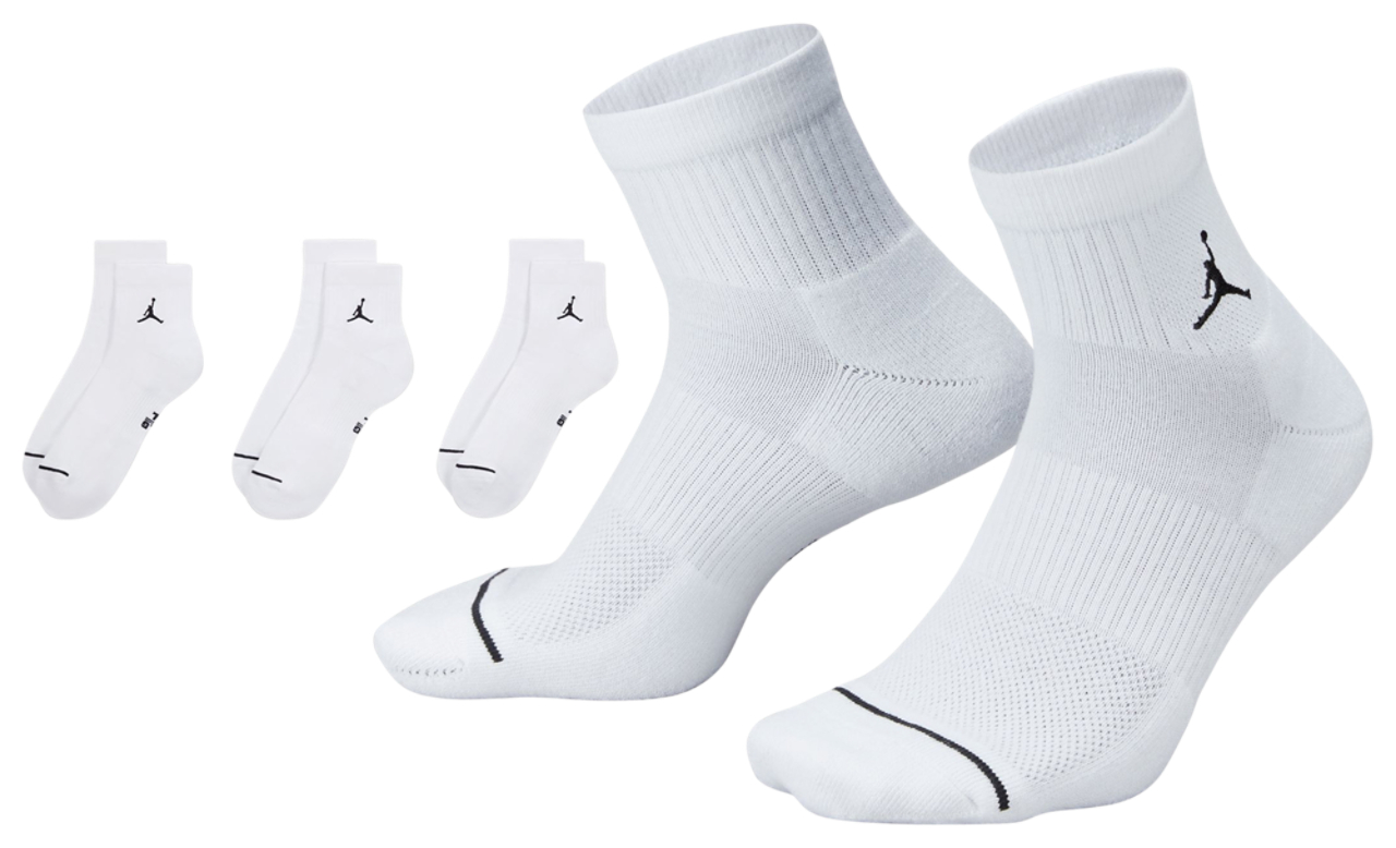 Jordan Every Day Cushioned Ankle 3 Pack Image 2 of 4. Tap to open photo gallery.