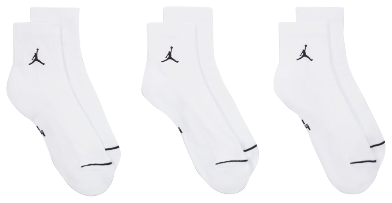 Jordan Every Day Cushioned Ankle 3 Pack Image 4 of 4. Tap to open photo gallery.
