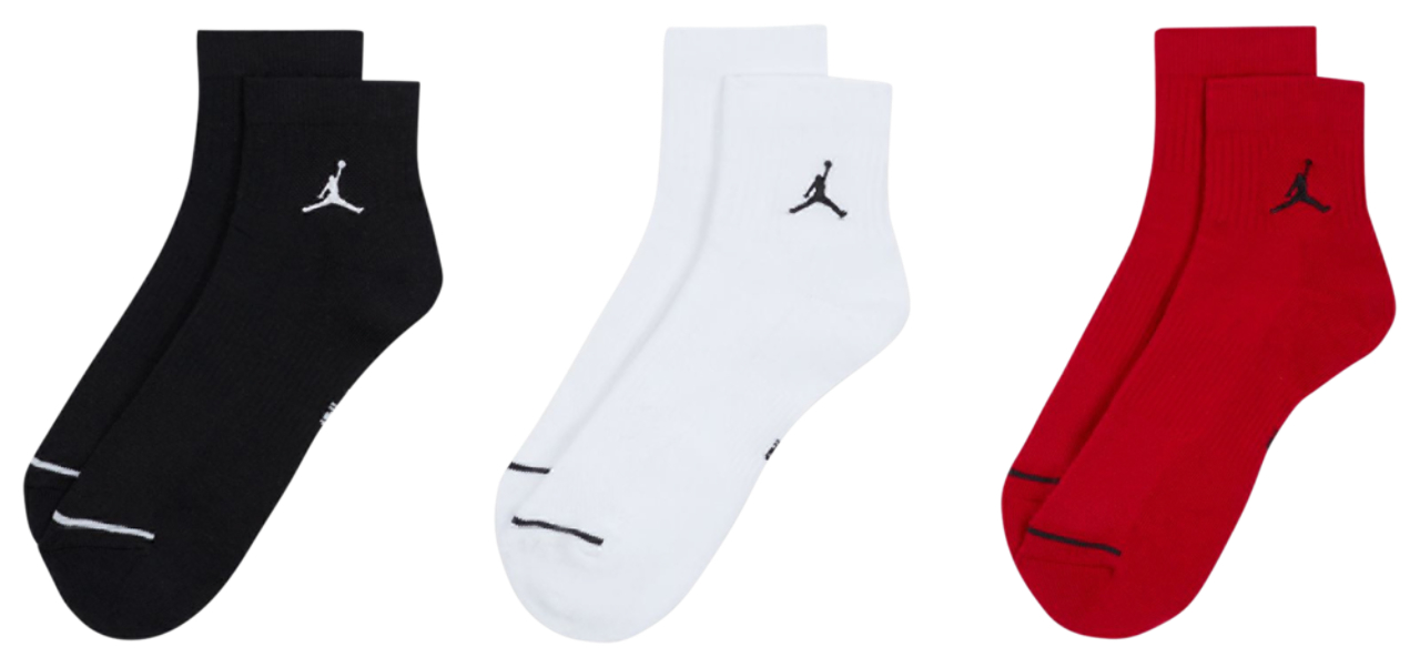 Jordan Every Day Cushioned Ankle 3 Pack Image 3 of 4. Tap to open photo gallery.