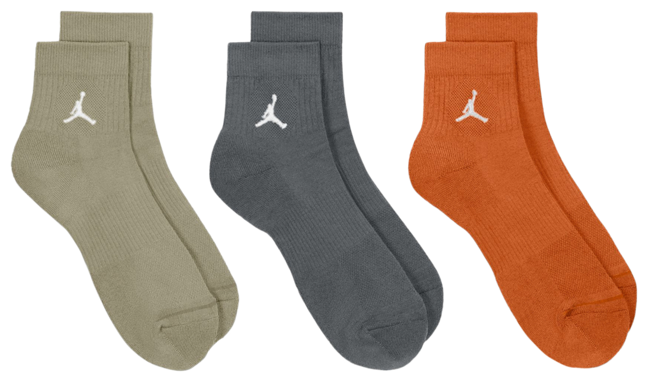 Jordan Every Day Cushioned Ankle 3 Pack Image 3 of 3. Tap to open photo gallery.